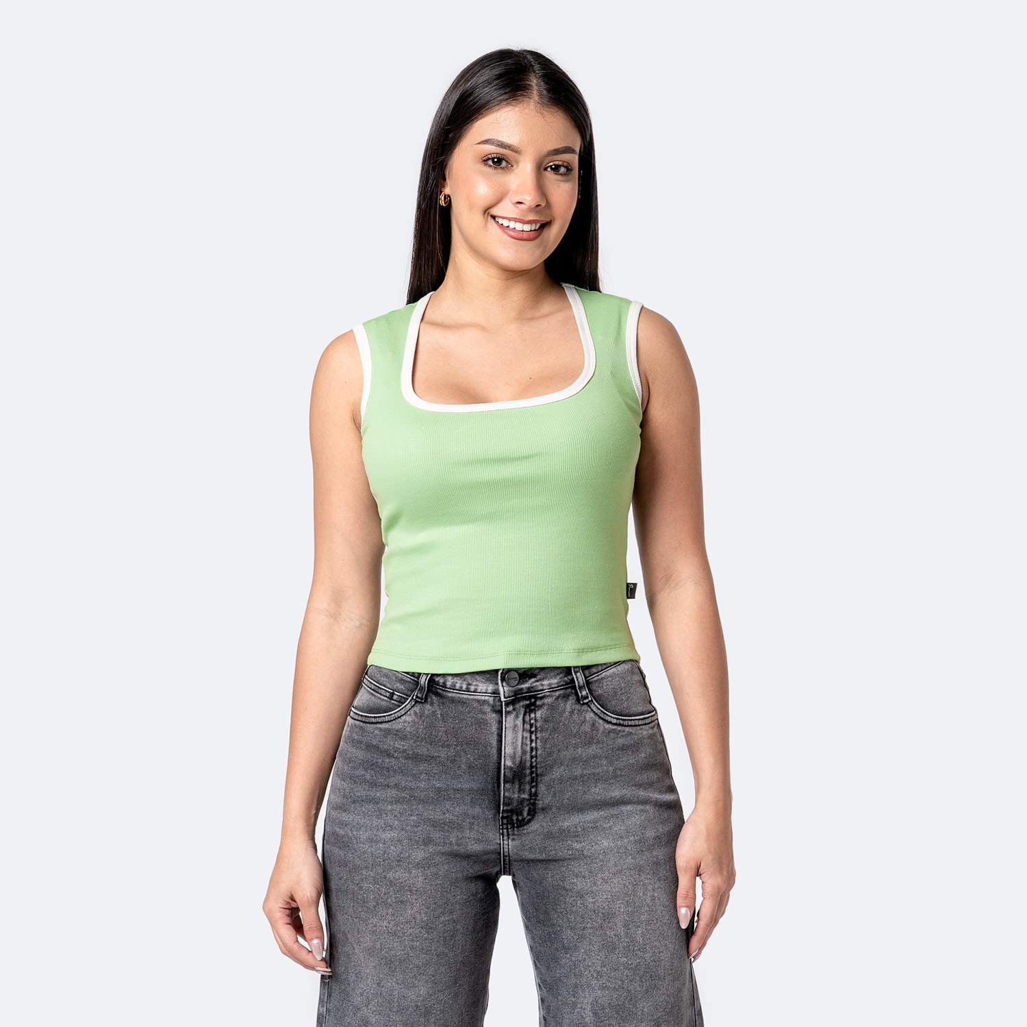 POLO RIB MUJER PIONIER FLEOR - 1