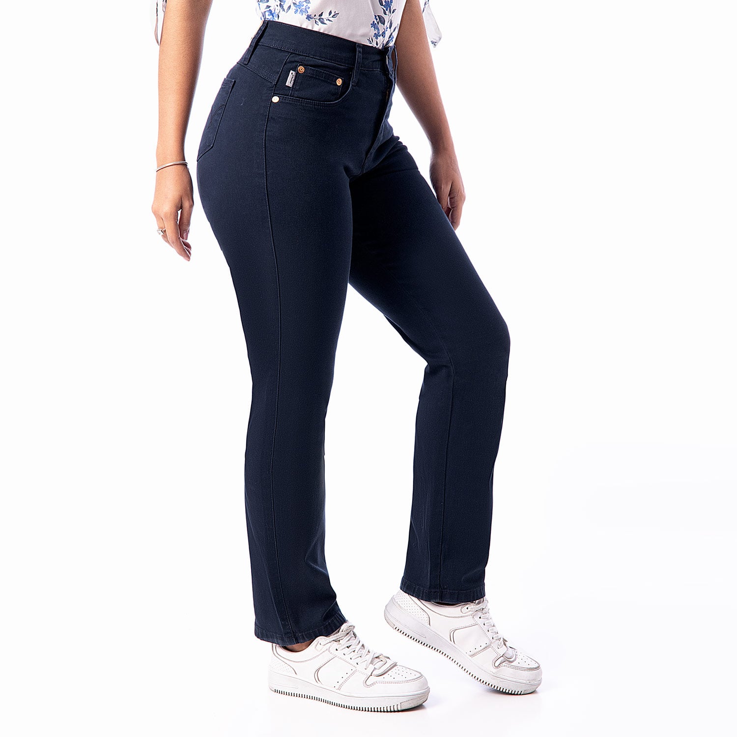 PANTALÓN RECTO DRILL STRETCH MUJER PIONIER DIANA - 2