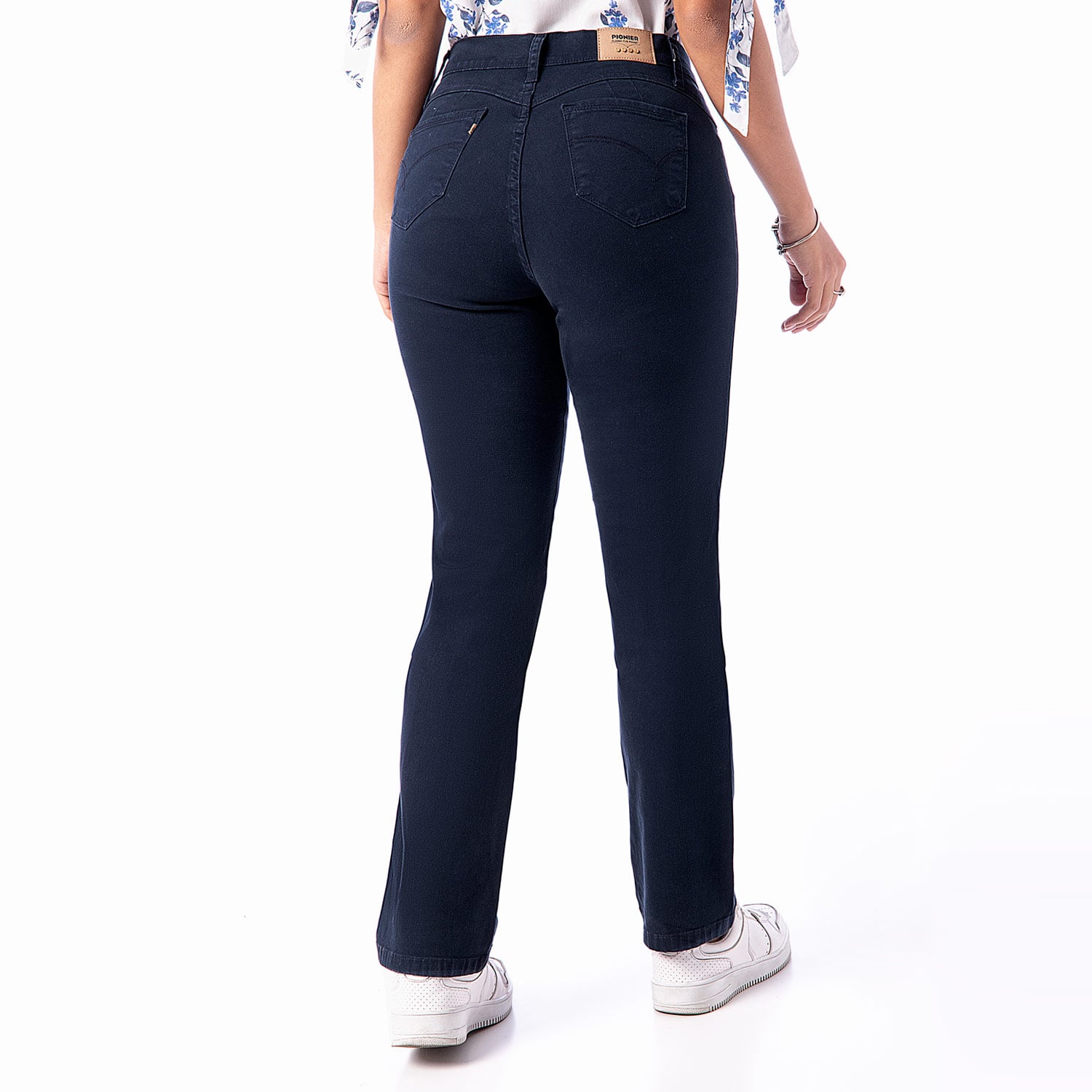 PANTALÓN RECTO DRILL STRETCH MUJER PIONIER DIANA - 3