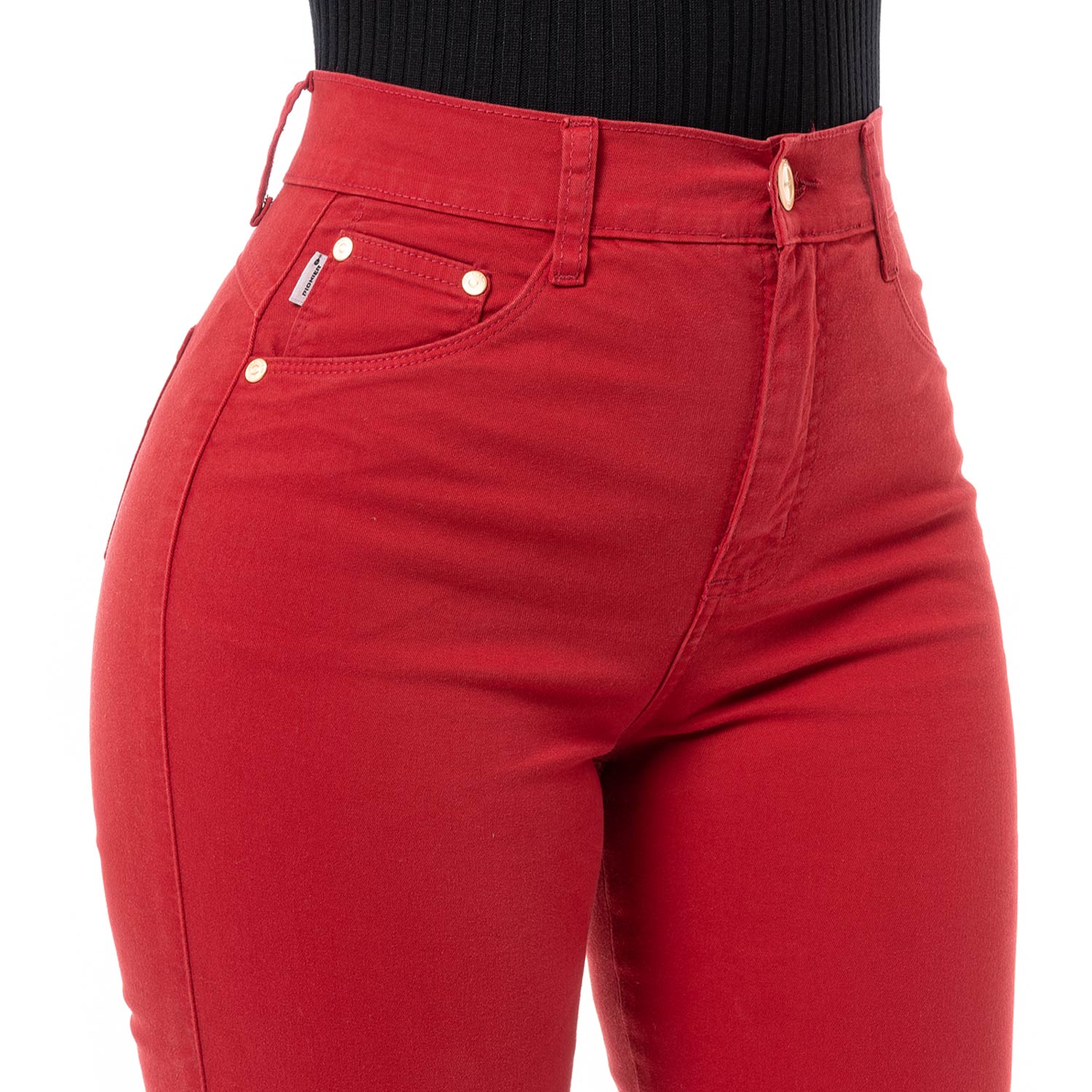 PANTALÓN RECTO DRILL STRETCH MUJER PIONIER DIANA - 4