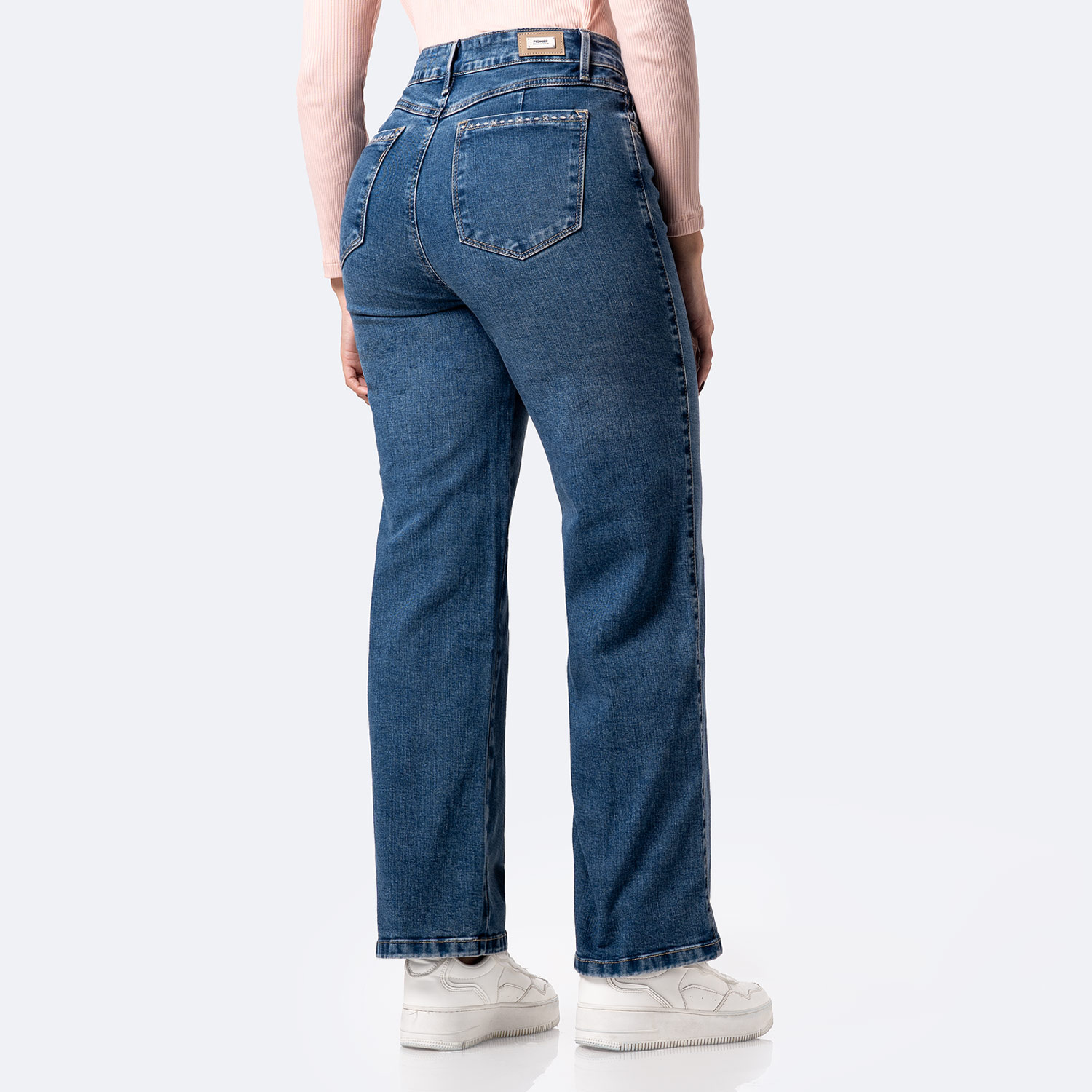 PANTALÓN JEAN DENIM STRETCH MUJER PIONIER ANHELA - 2