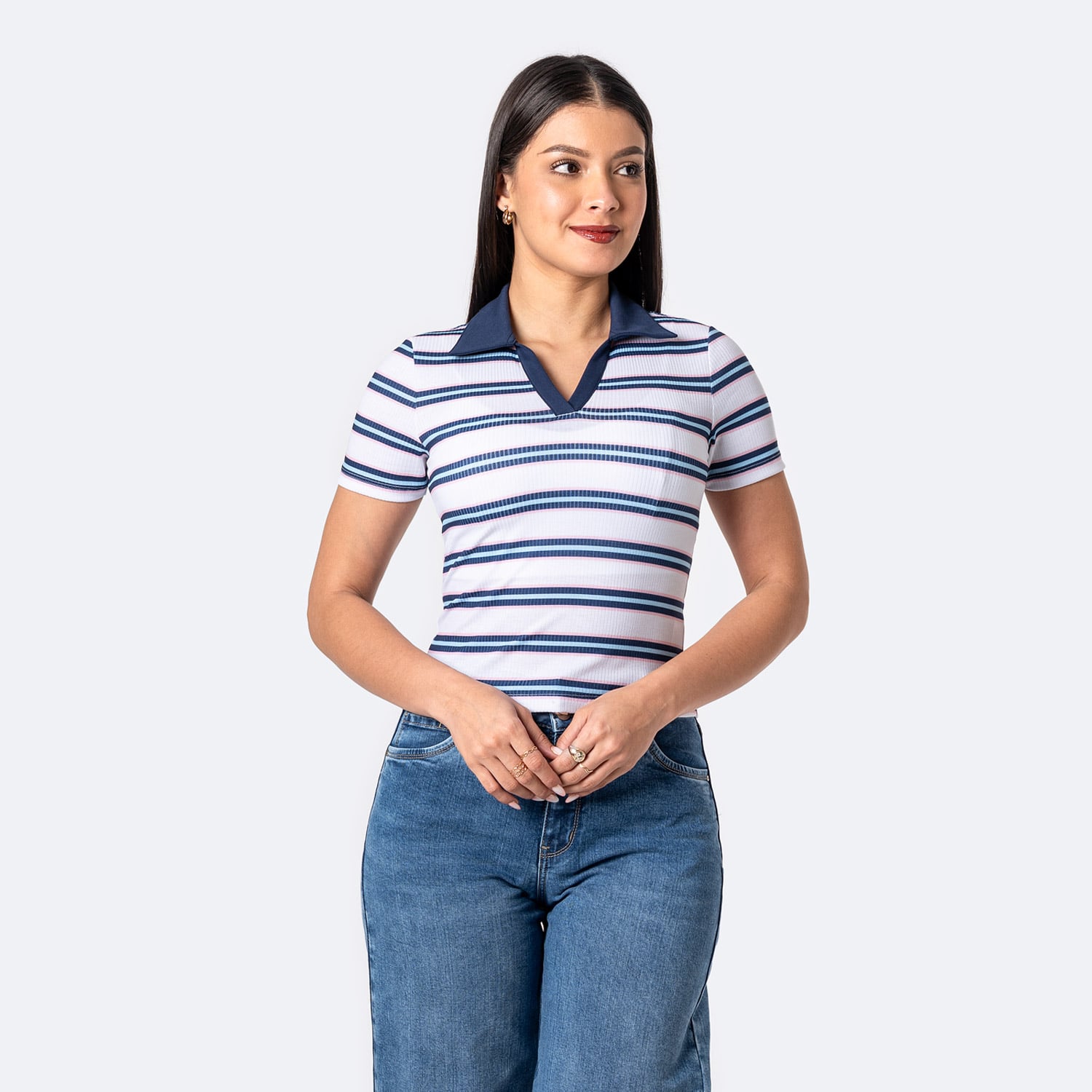 POLO RIB MUJER PIONIER XIANCA - 1