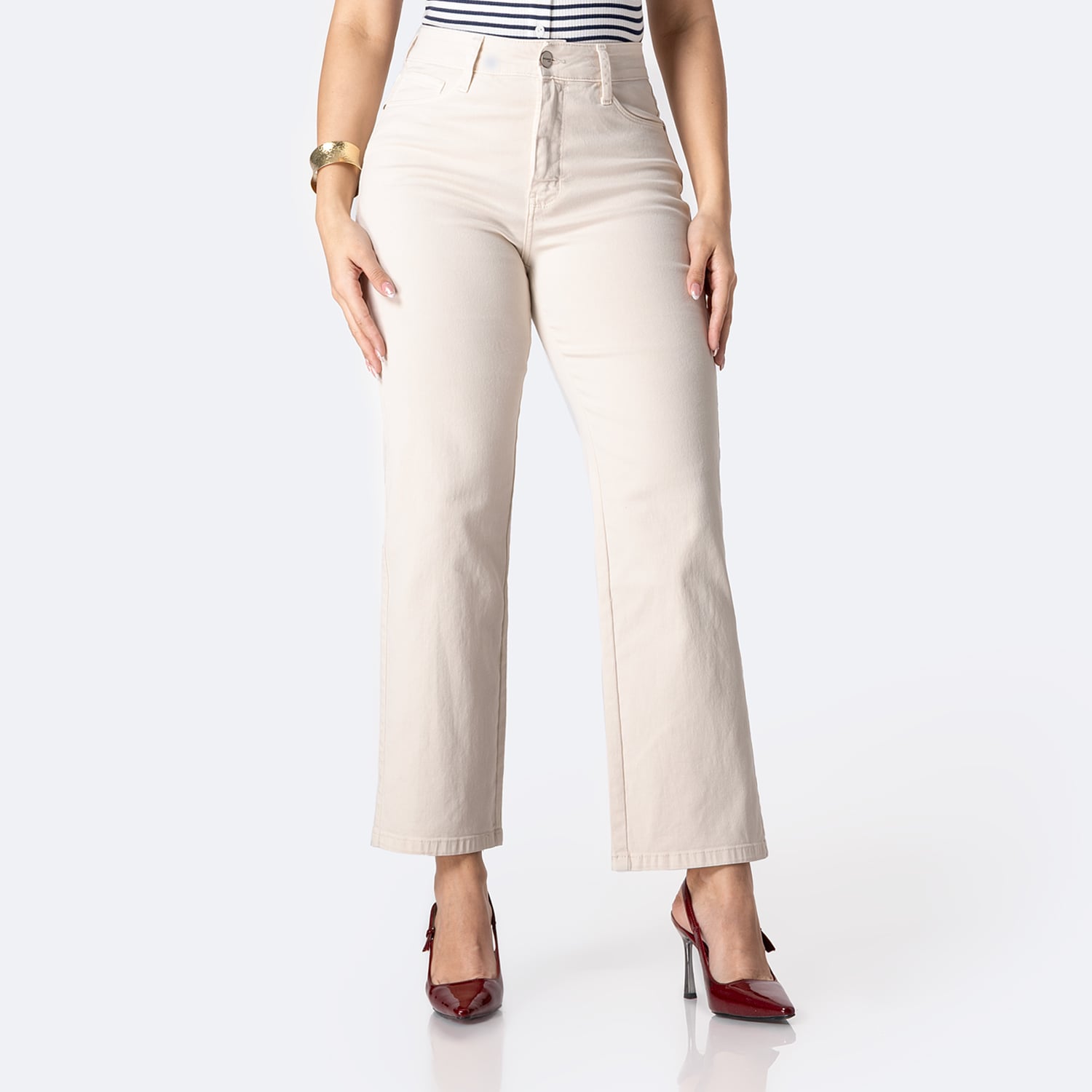 PANTALÓN DRILL STRETCH MUJER PIONIER HAISHE - 1