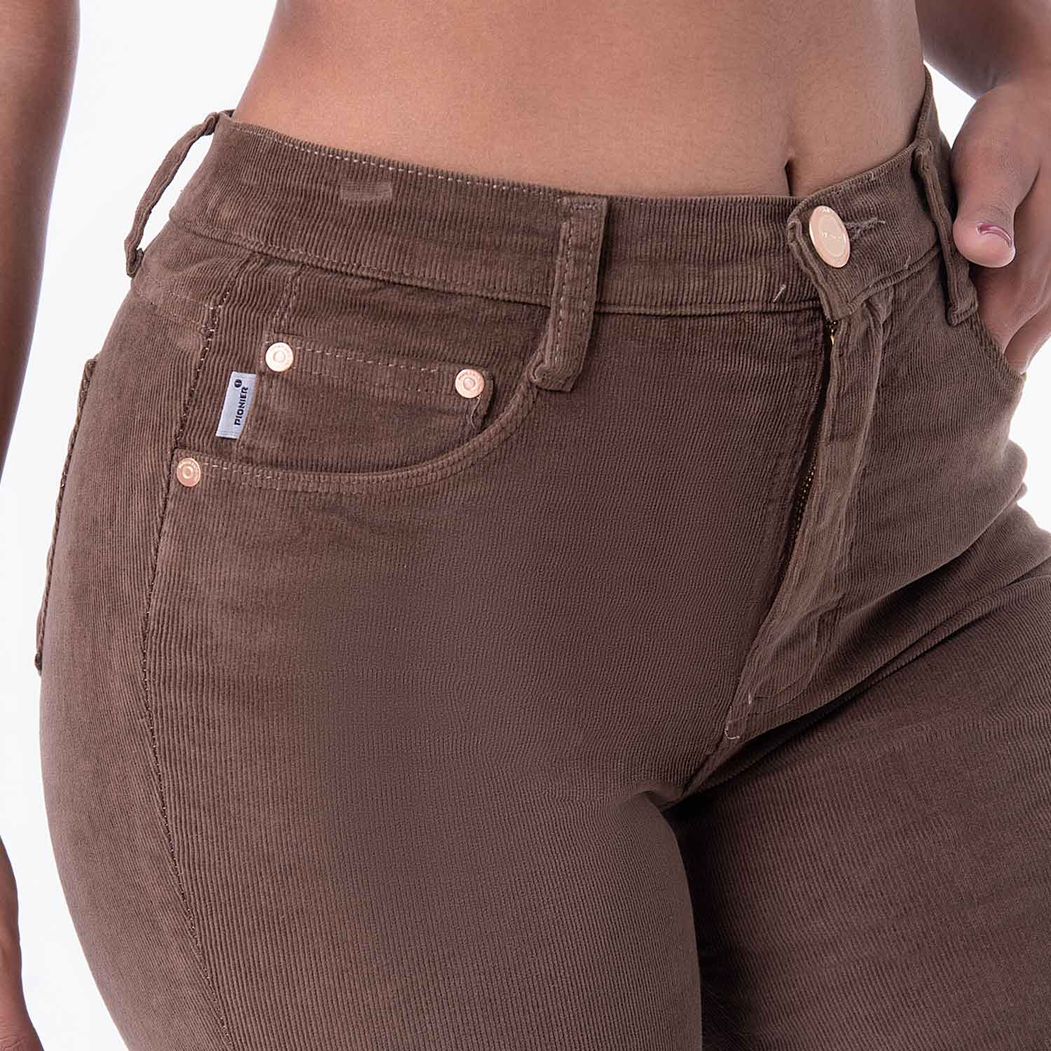 PANTALÓN CORDUROY CORDUROY STRETCH MUJER PIONIER DIANA - 4