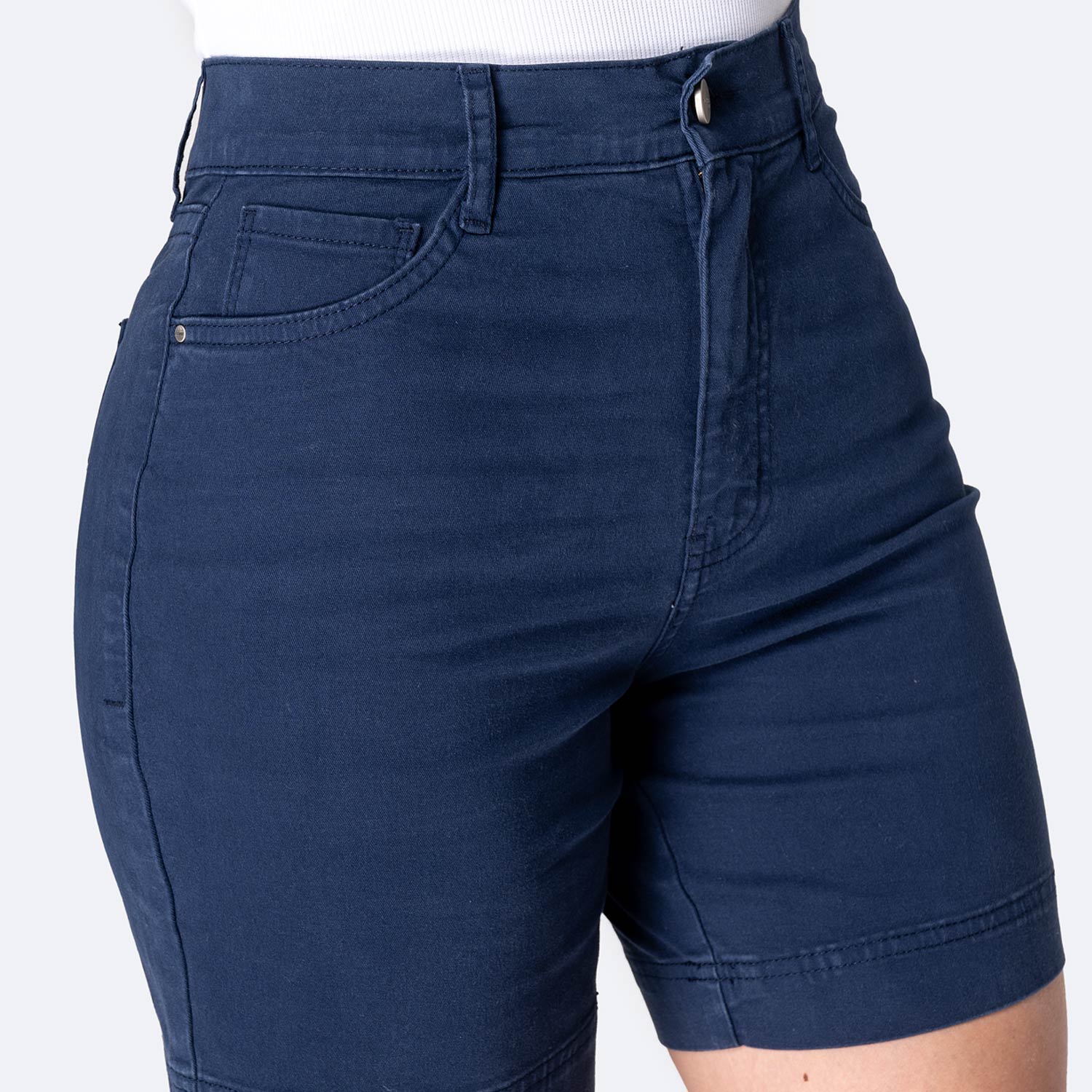 SHORT BERMUDA DRILL STRETCH MUJER PIONIER FRANCILA - 3