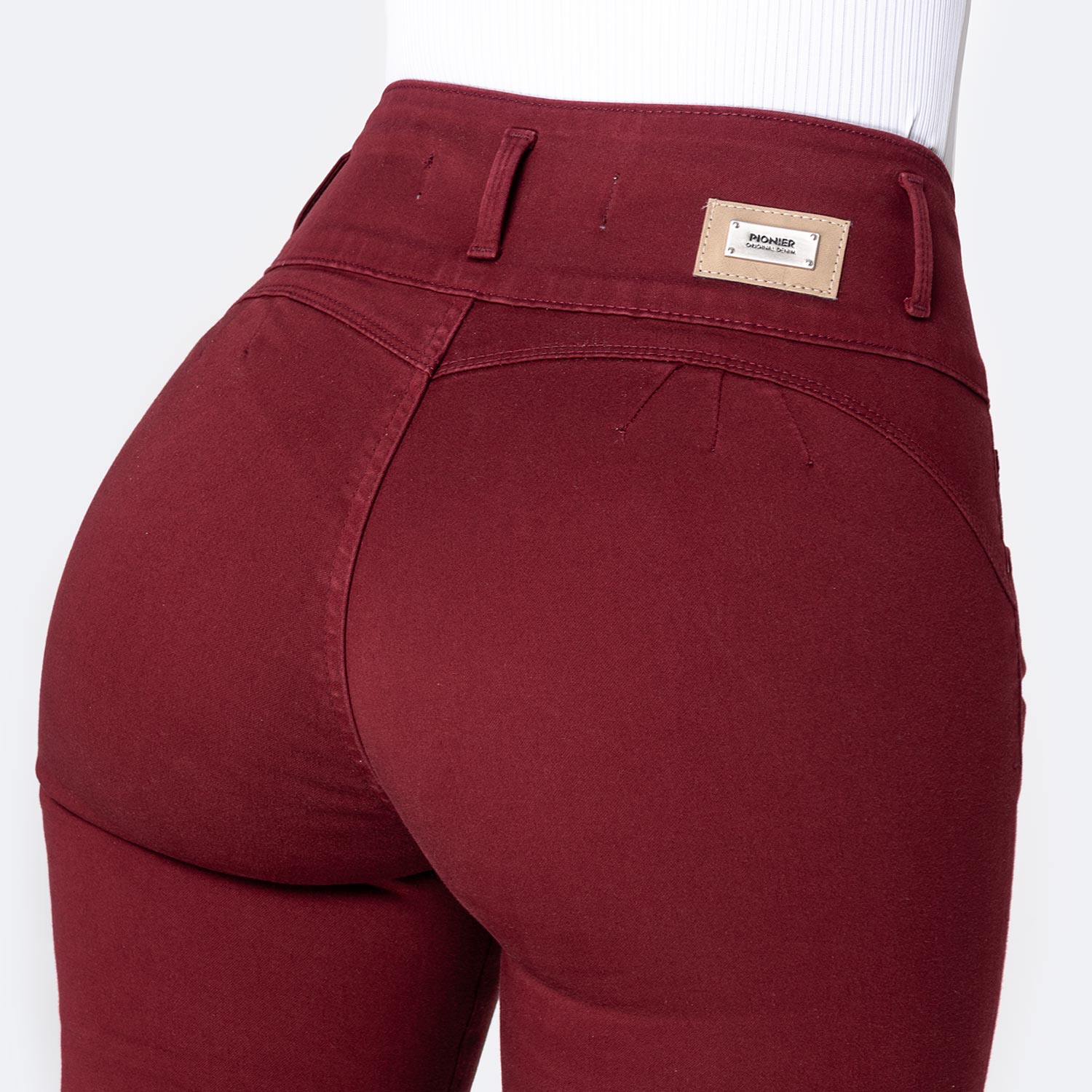 PANTALÓN SEMIPITILLO DRILL STRETCH MUJER PIONIER KATICA - 4