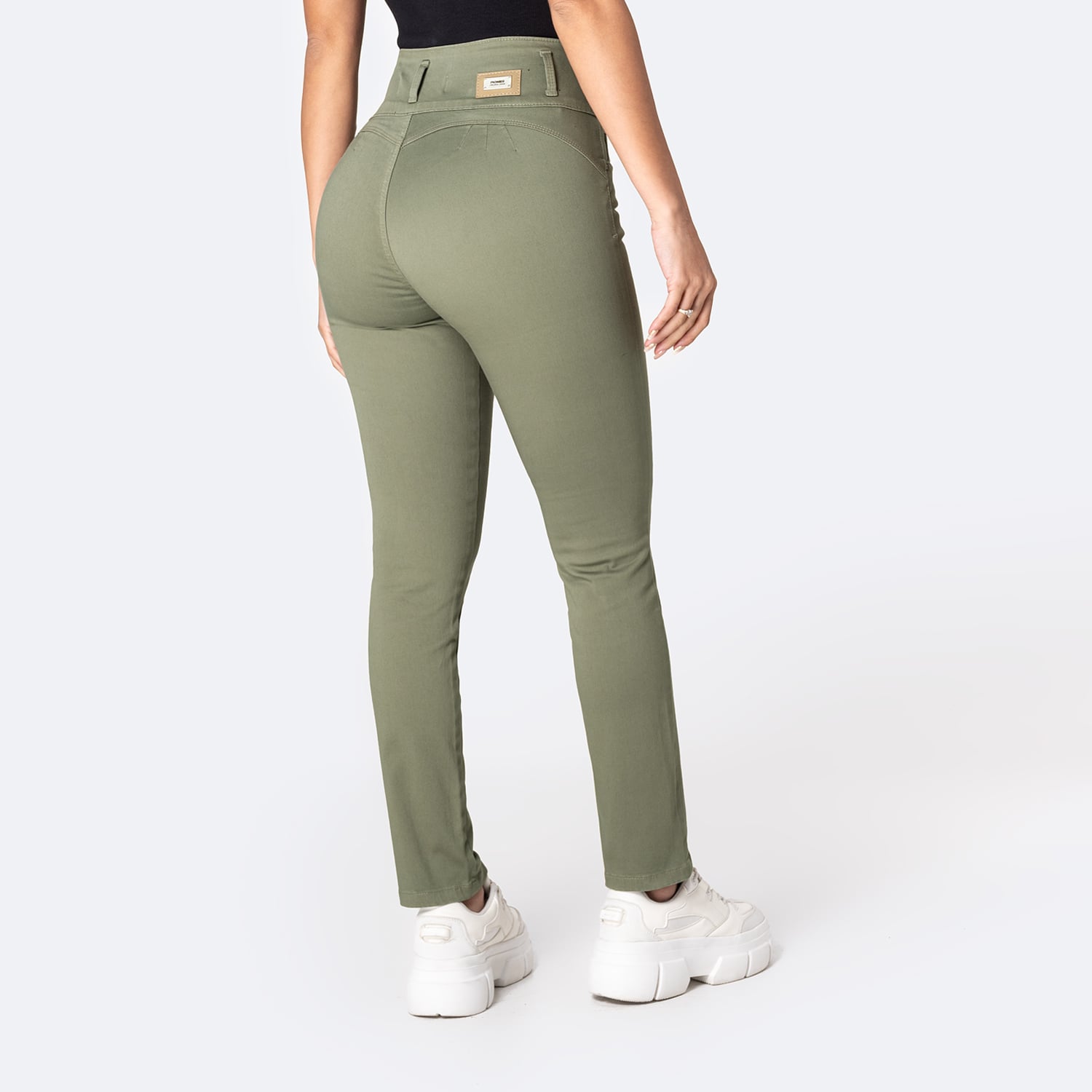 PANTALÓN SEMIPITILLO DRILL STRETCH MUJER PIONIER KATICA - 2