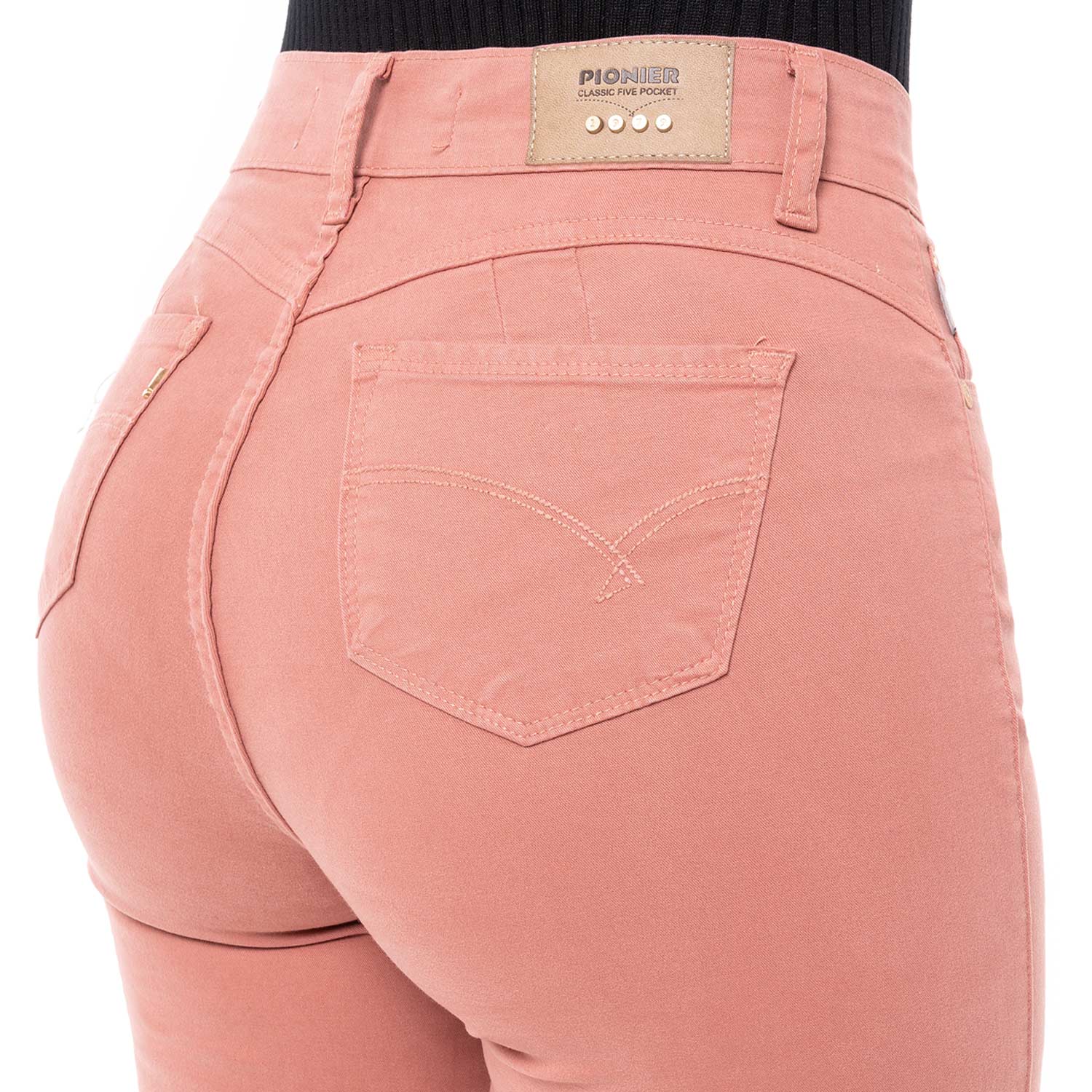 PANTALÓN RECTO DRILL STRETCH MUJER PIONIER DIANA - 5