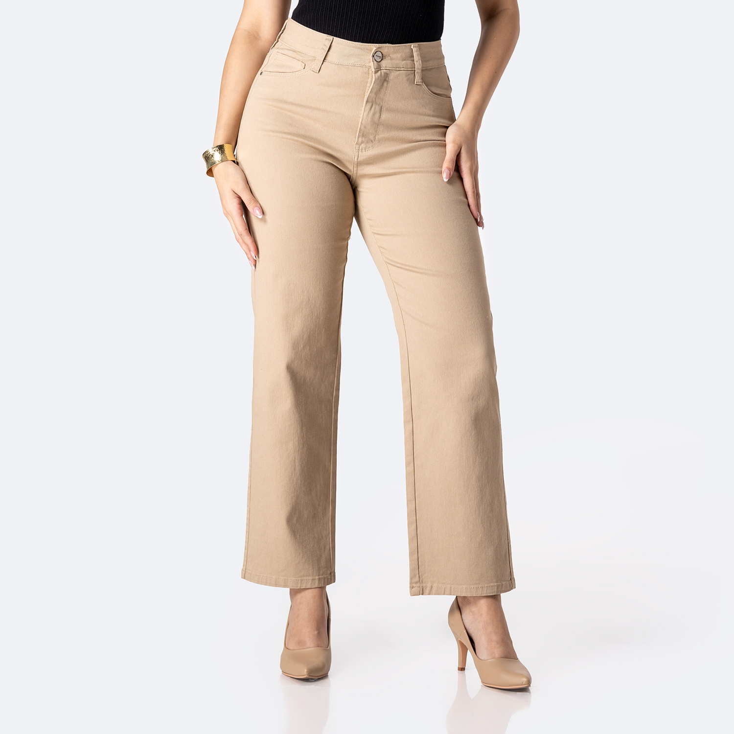 PANTALÓN DRILL STRETCH MUJER PIONIER HAISHE - 1
