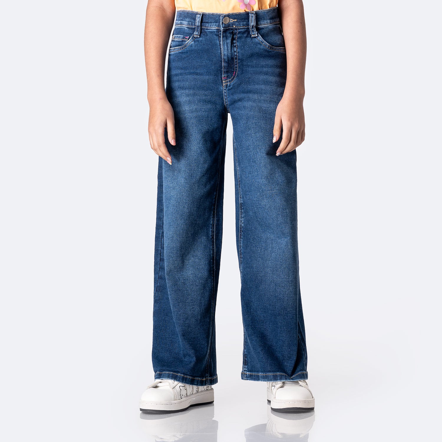 PANTALÓN JEAN DENIM STRETCH NIÑA PIONIER YLDA 1 - 1