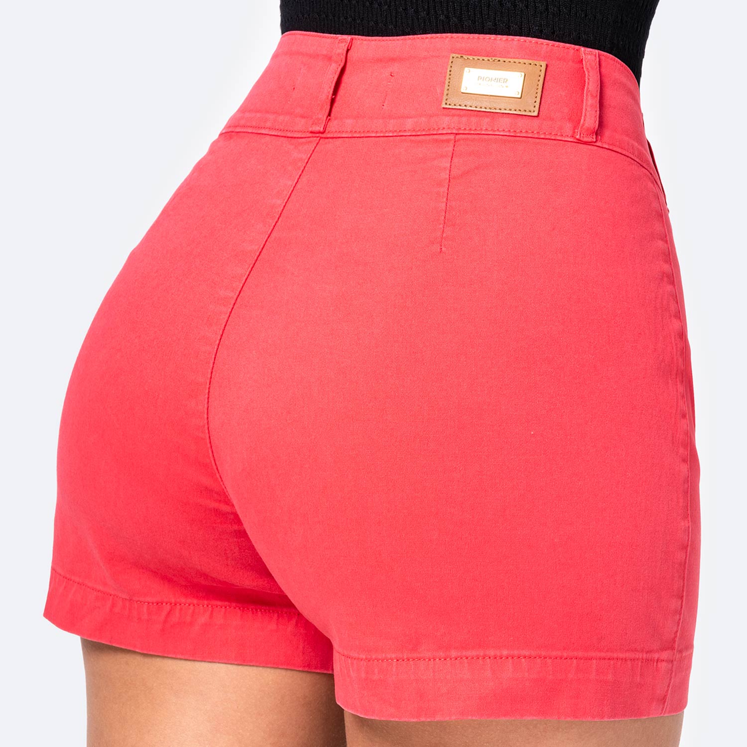 SHORT DRILL STRETCH MUJER PIONIER KIMM - 4
