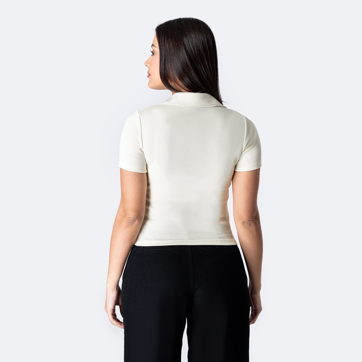 POLO RIB LYCRADO MUJER PIONIER LYRIC - 2