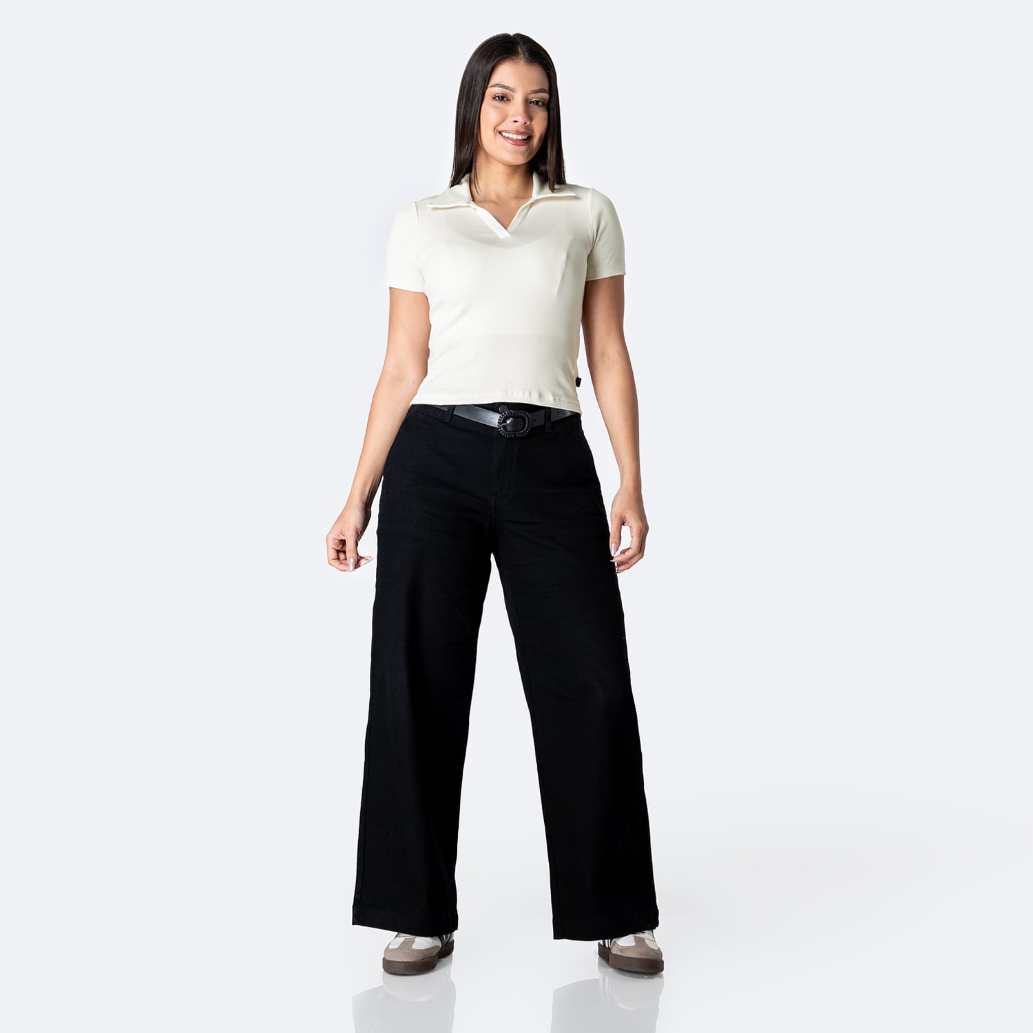 POLO RIB LYCRADO MUJER PIONIER LYRIC - 3