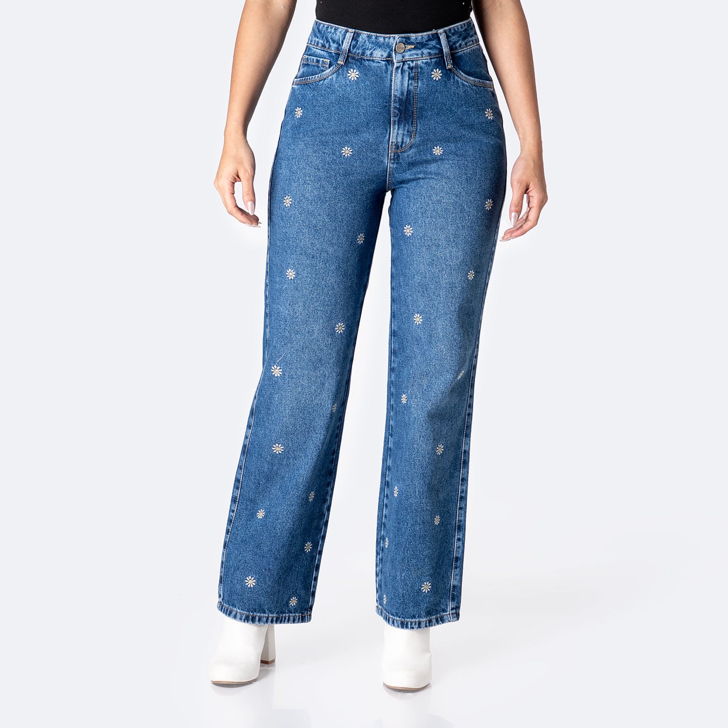 PANTALÓN JEAN DENIM MUJER PIONIER ADARTZI - 1