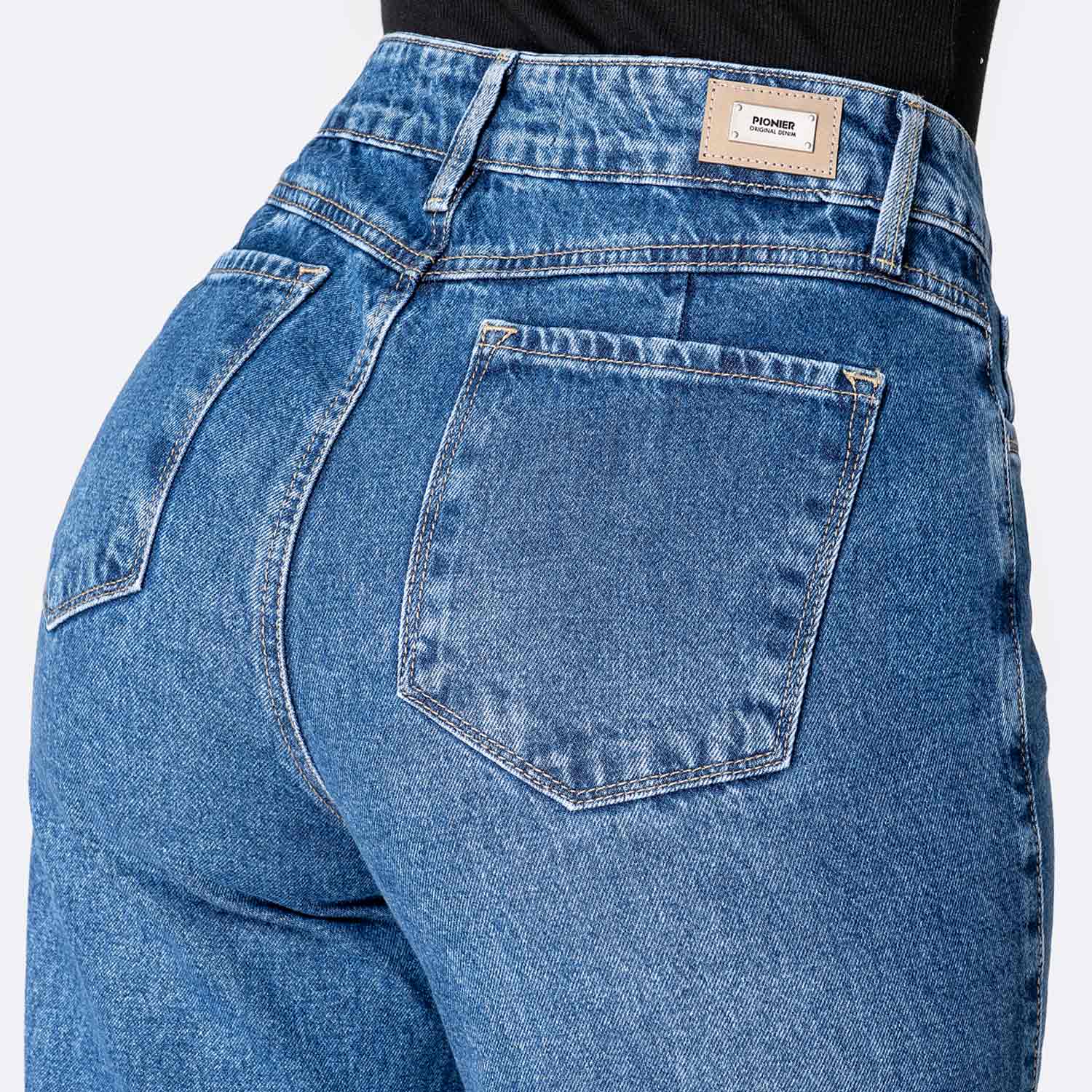 PANTALÓN JEAN DENIM MUJER PIONIER ADARTZI - 4