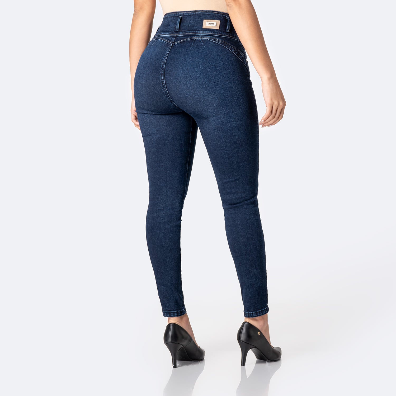 PANTALÓN JEAN PITILLO DENIM STRETCH MUJER PIONIER KORAH - 2