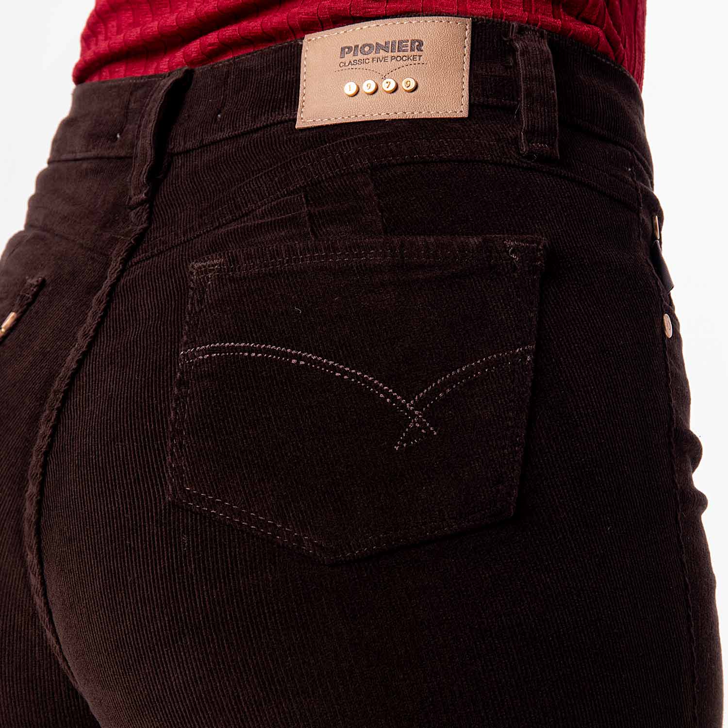 PANTALÓN CORDUROY CORDUROY STRETCH MUJER PIONIER DIANA - 5