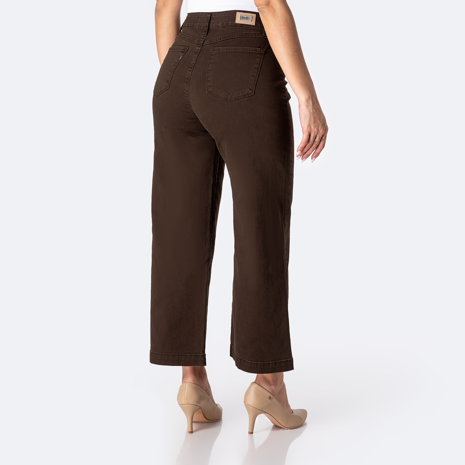 PANTALÓN DRILL STRETCH MUJER PIONIER LARI BULL DENIM - 2