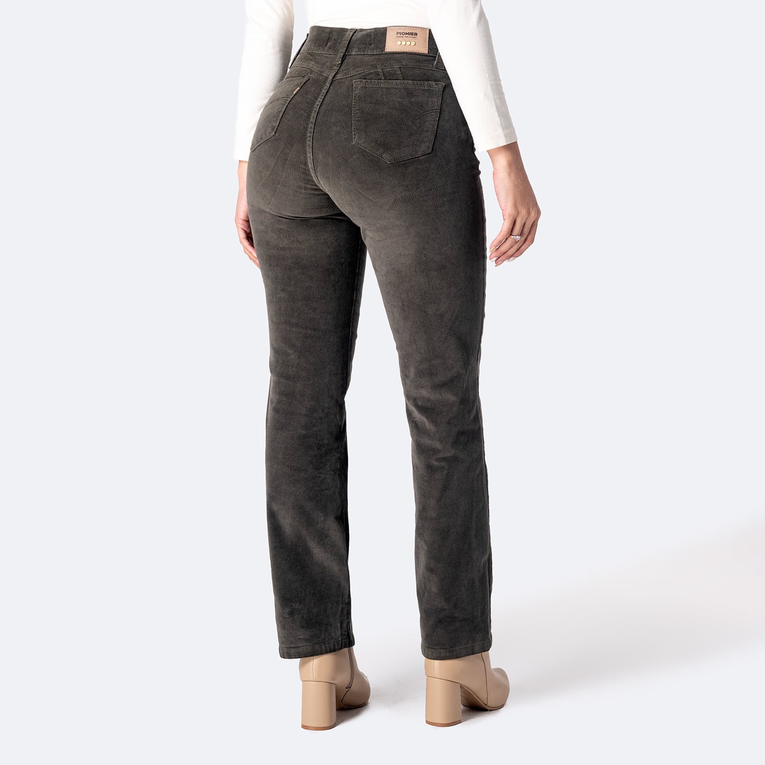PANTALÓN CORDUROY CORDUROY STRETCH MUJER PIONIER DIANA - 2