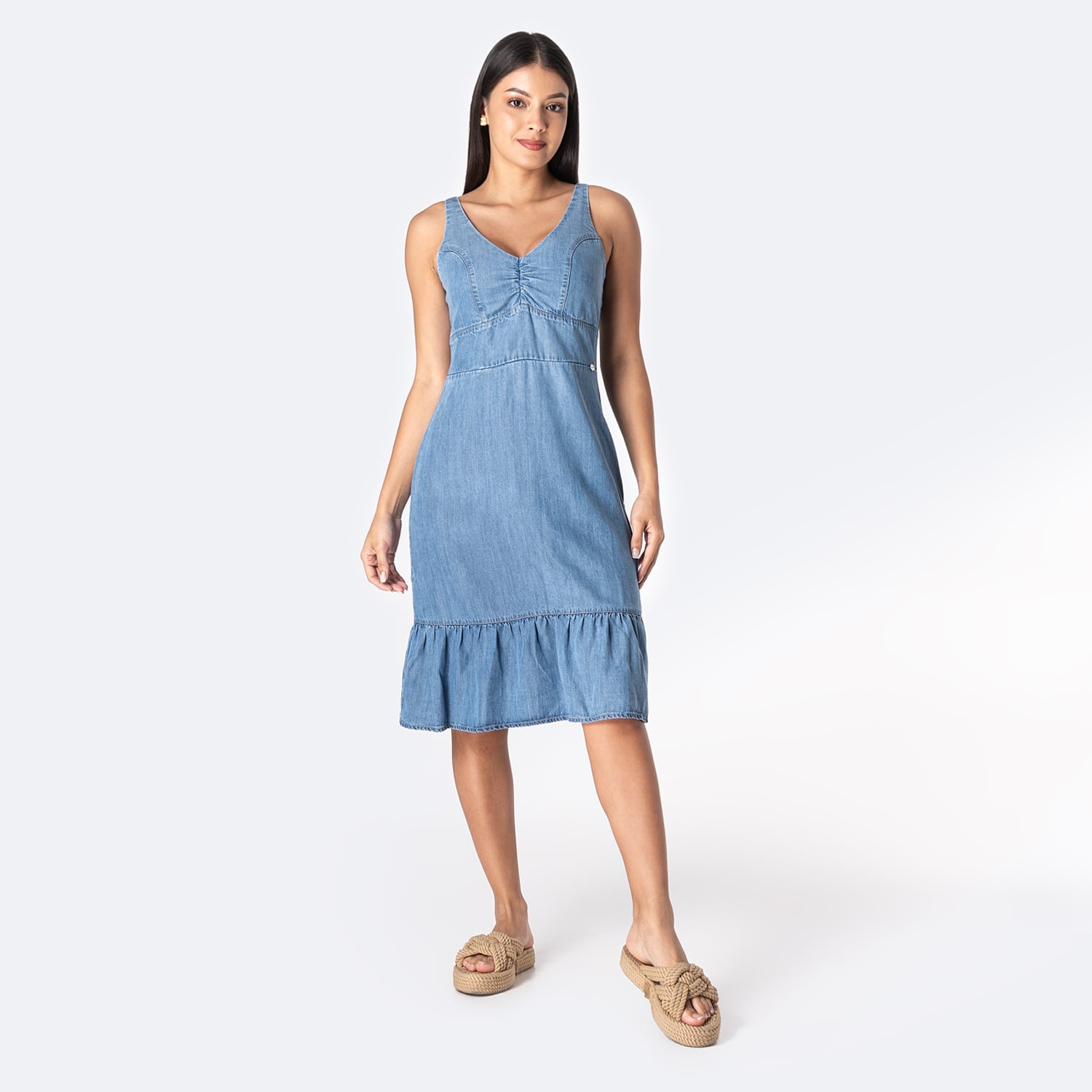 VESTIDO DENIM MUJER PIONIER LHORY - 1