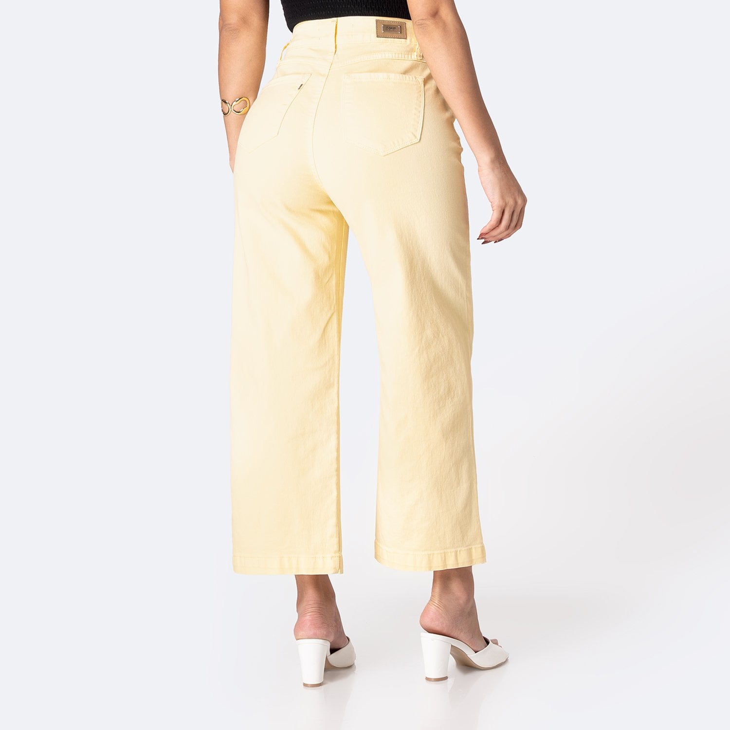 PANTALÓN DRILL STRETCH MUJER PIONIER LARI BULL DENIM - 2