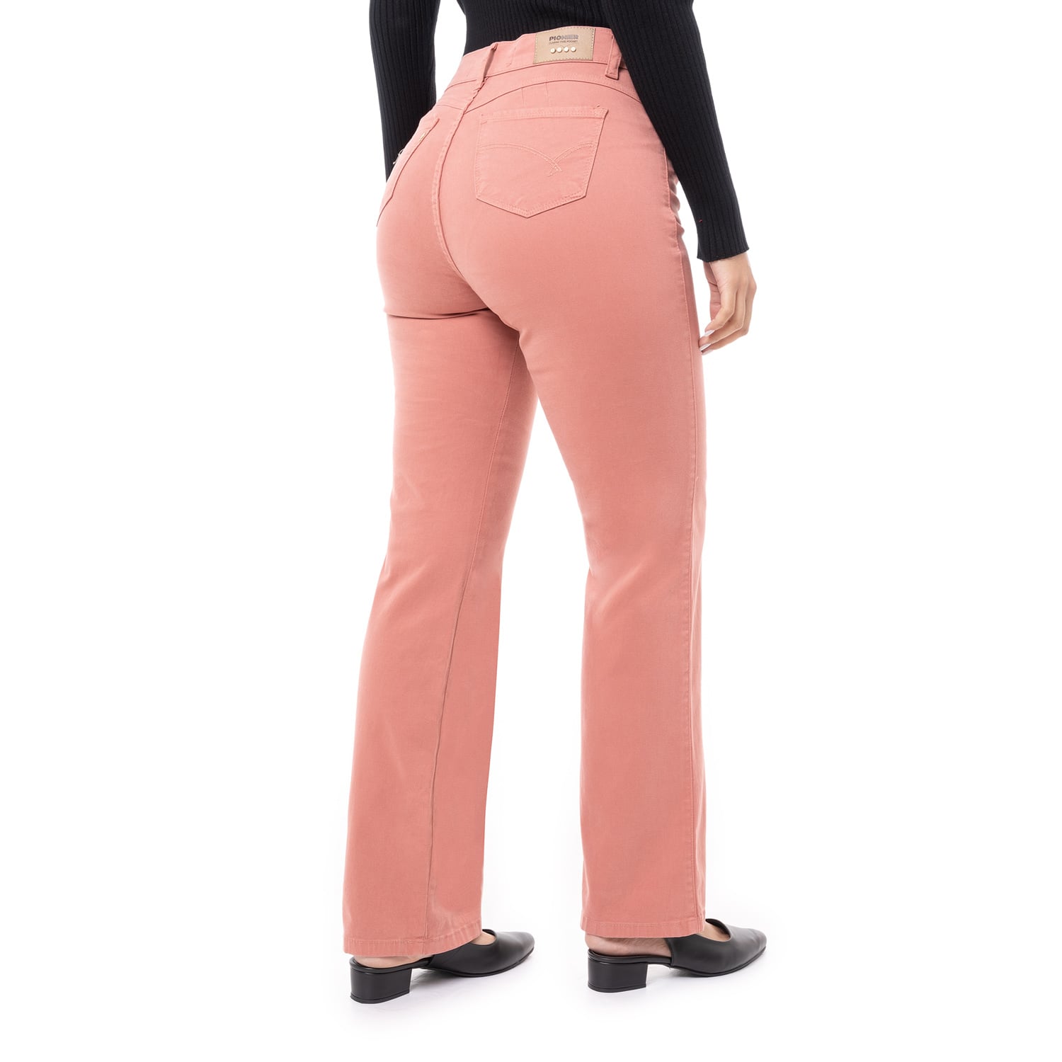 PANTALÓN RECTO DRILL STRETCH MUJER PIONIER DIANA - 3