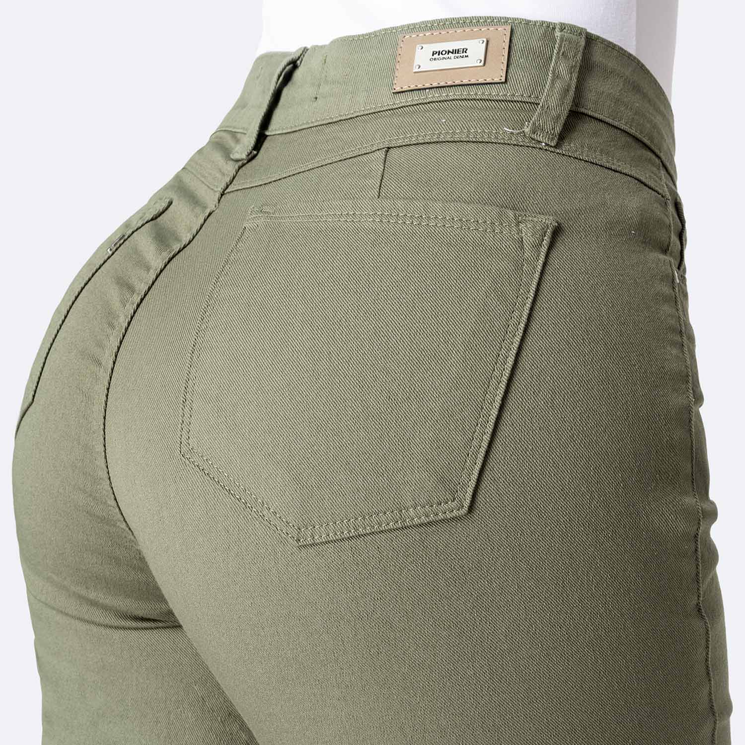 PANTALÓN DRILL STRETCH MUJER PIONIER HAISHE - 4