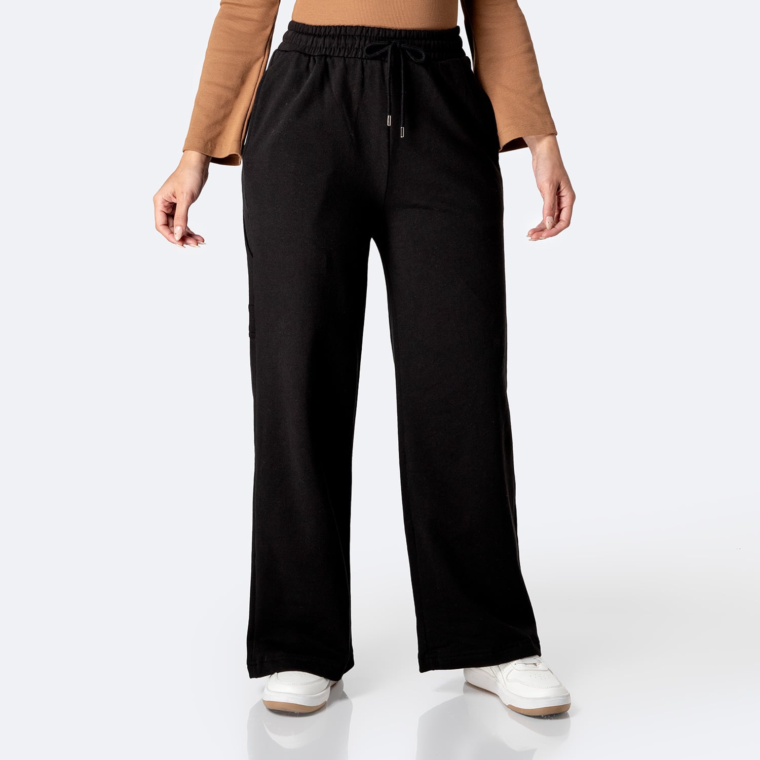 PANTALÓN PALAZO FRANELA MUJER PIONIER DALIA F - 1