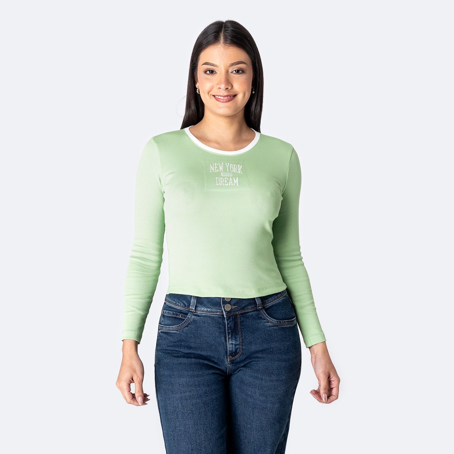 POLO RIB LYCRADO MUJER PIONIER NOELIT - 1