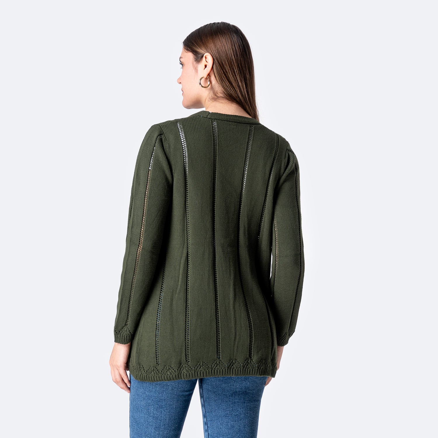 CHOMPA HILOS MUJER PIONIER GRISOLIA - 2