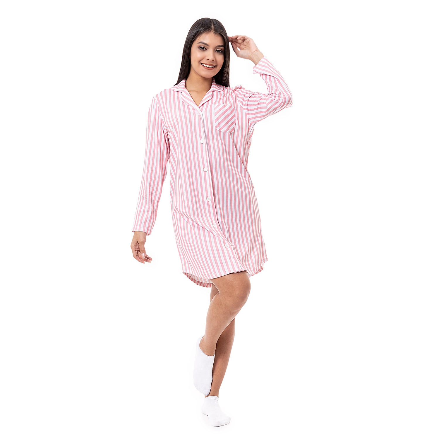 PIJAMA CAMISON JERSEY MUJER PIONIER AVIANA - 1