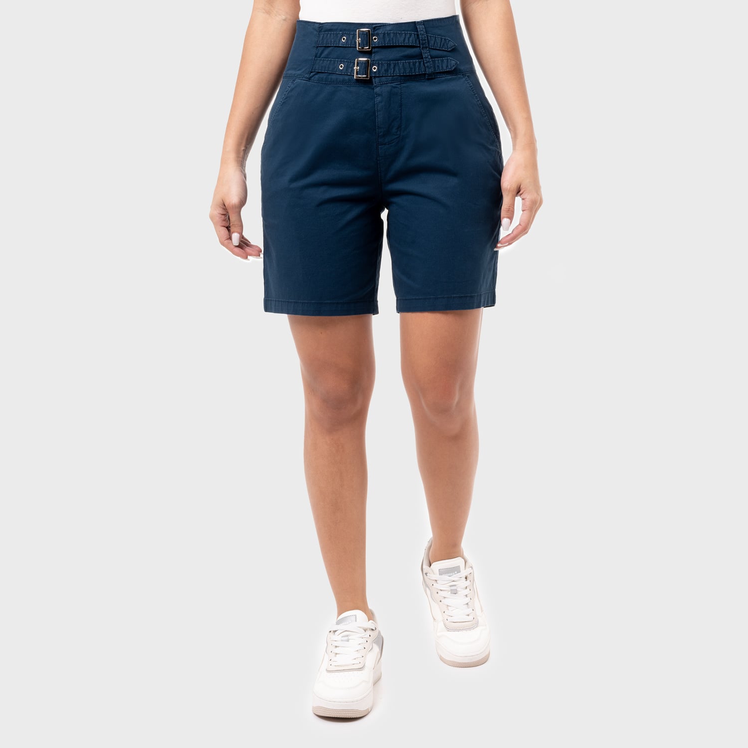 SHORT BERMUDA TAFETA MUJER PIONIER BRELIZA - 1