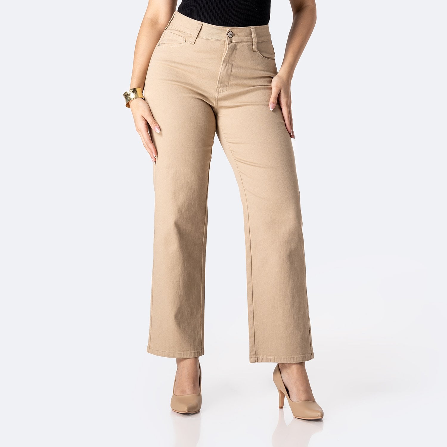 PANTALÓN DRILL STRETCH MUJER PIONIER HAISHE - 1