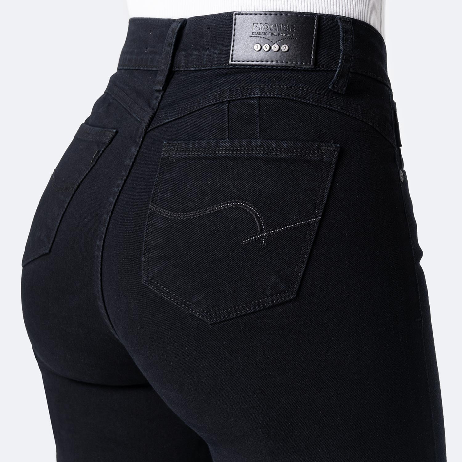 SHORT CROPPED DENIM STRETCH MUJER PIONIER DIANA - 4