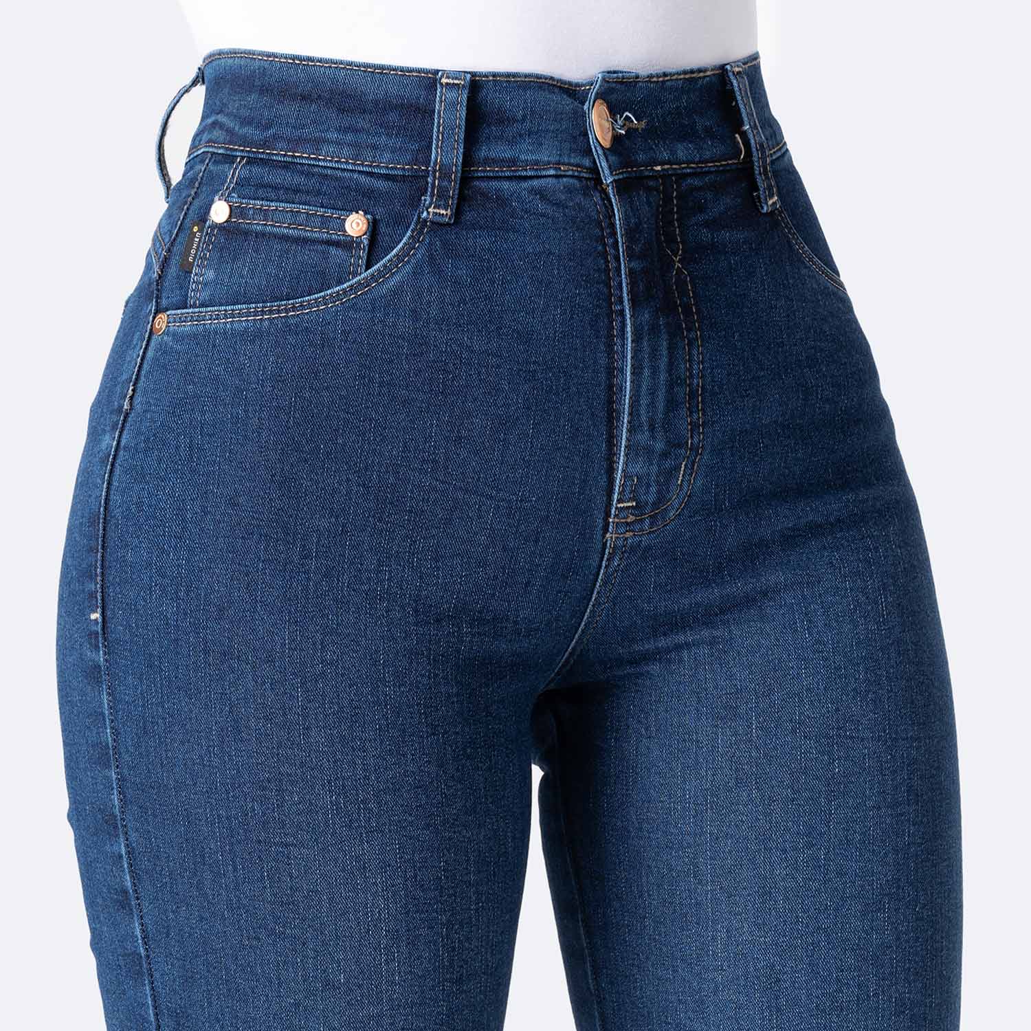 SHORT CROPPED DENIM STRETCH MUJER PIONIER DIANA - 3