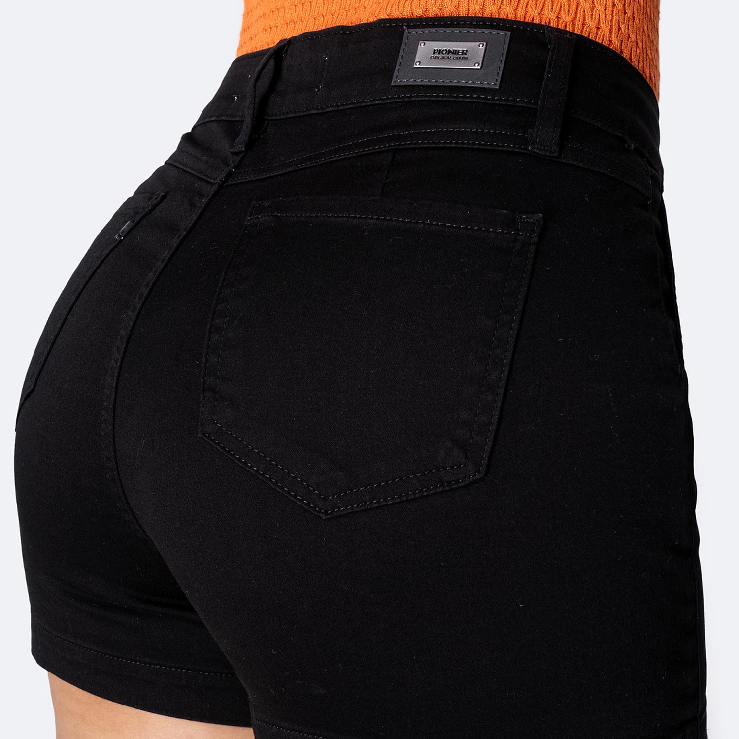 SHORT DRILL STRETCH MUJER PIONIER MOIRAH - 4