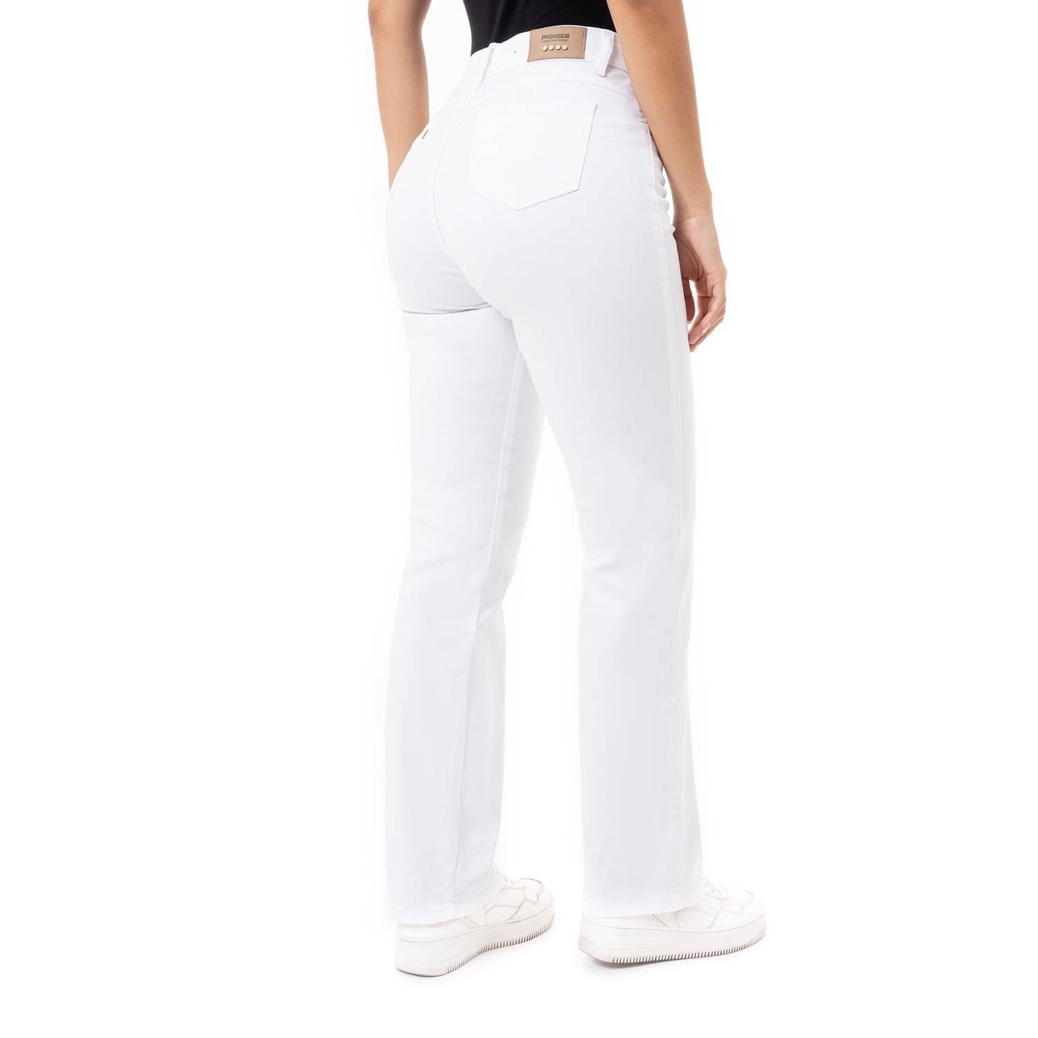PANTALÓN RECTO DRILL STRETCH MUJER PIONIER DIANA - 3
