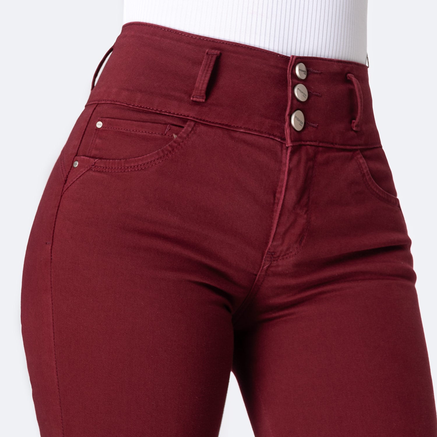 PANTALÓN SEMIPITILLO DRILL STRETCH MUJER PIONIER KATICA - 3