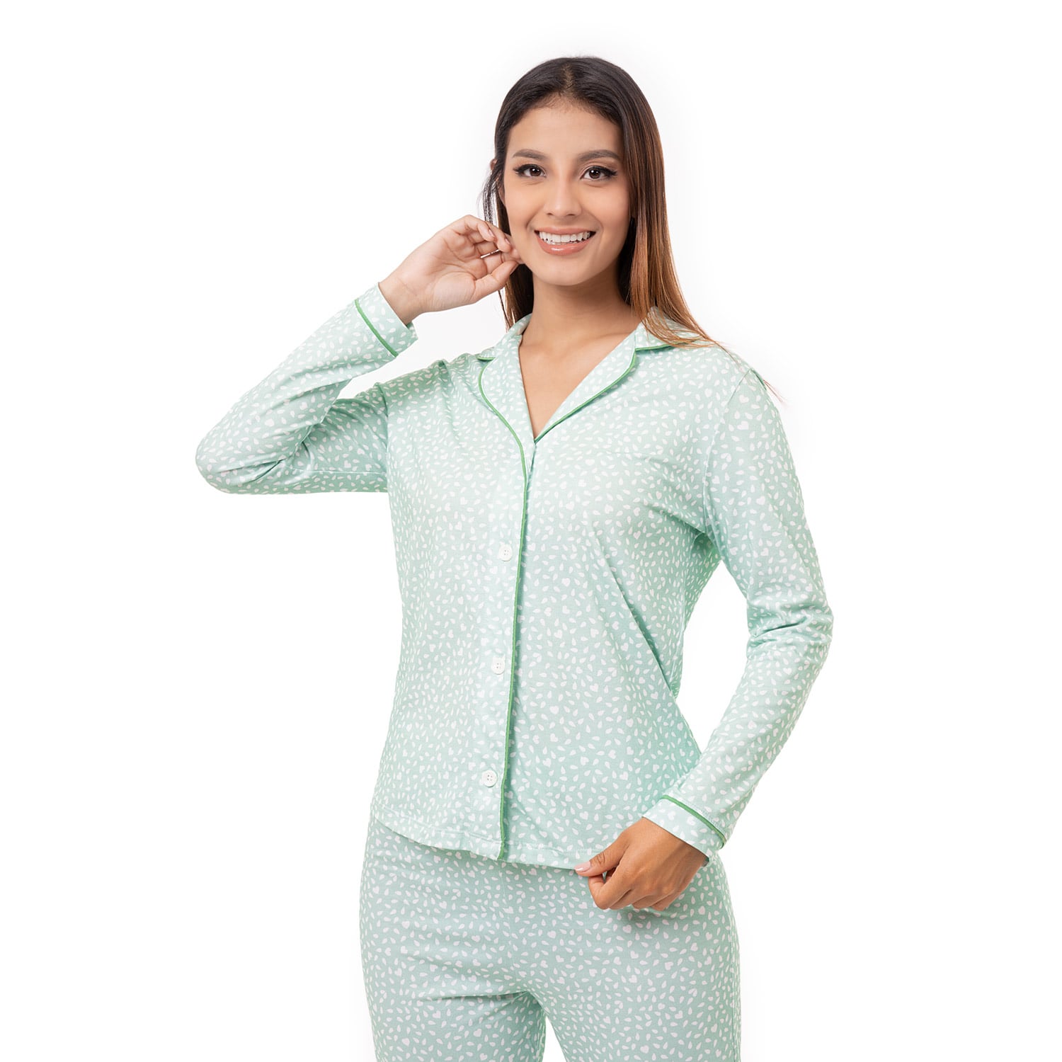 PIJAMA CAMISON JERSEY MUJER PIONIER PRESLY C - 1