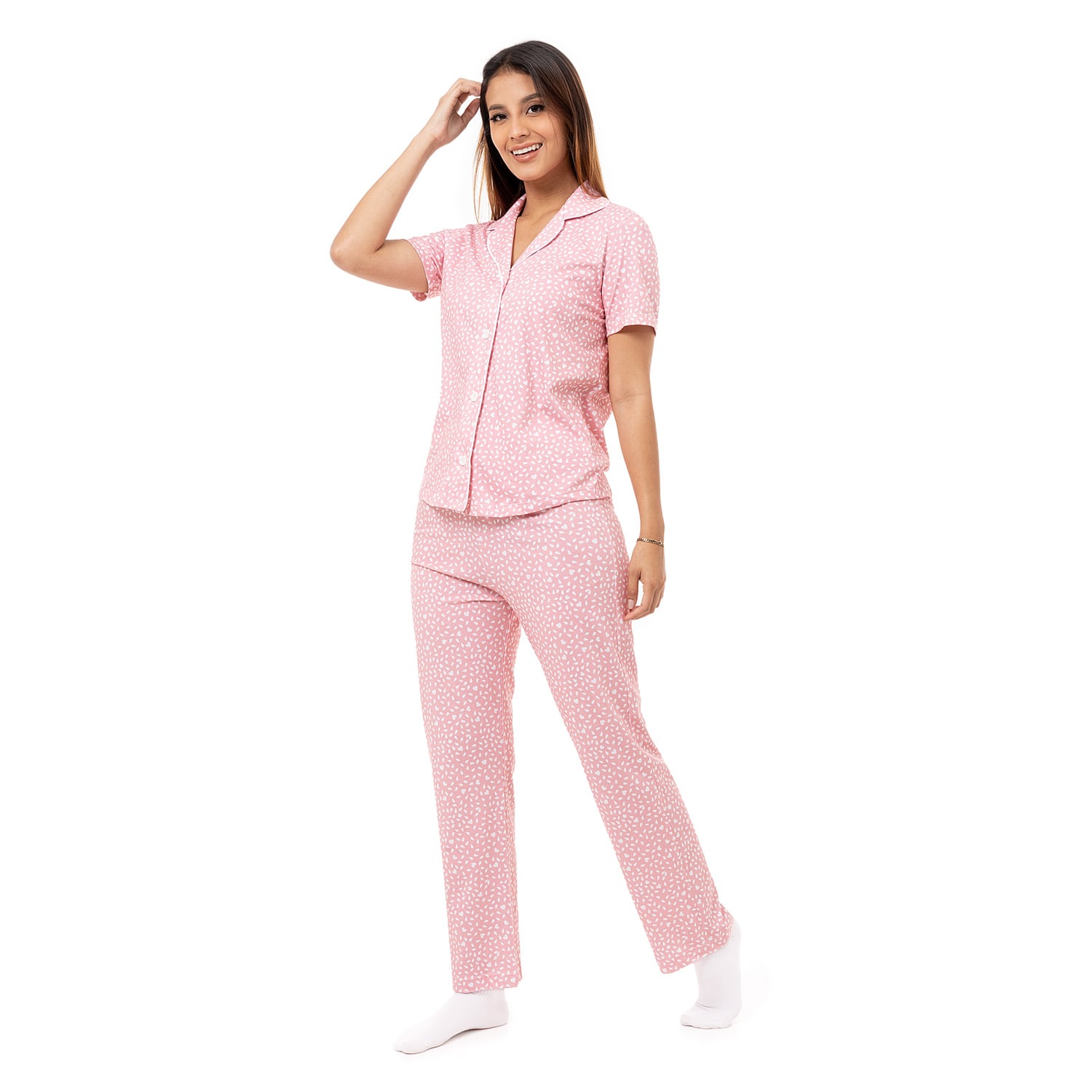 PIJAMA CAMISON JERSEY MUJER PIONIER PRESLY C - 4