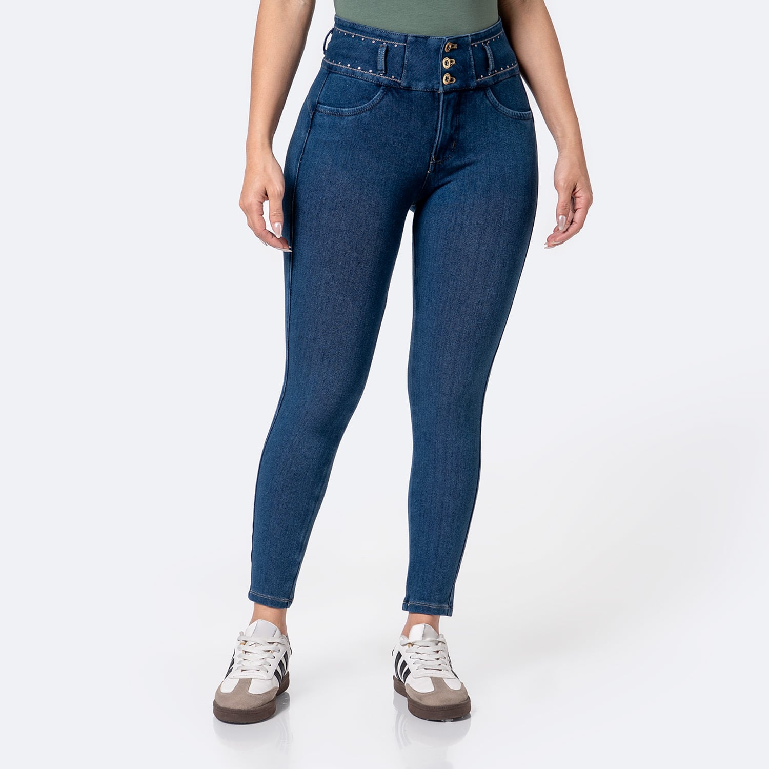 PANTALÓN PITILLO INDIFIO MUJER PIONIER VELARIAH - 1
