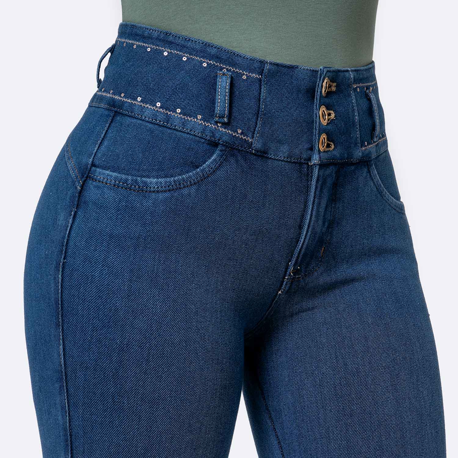PANTALÓN PITILLO INDIFIO MUJER PIONIER VELARIAH - 3