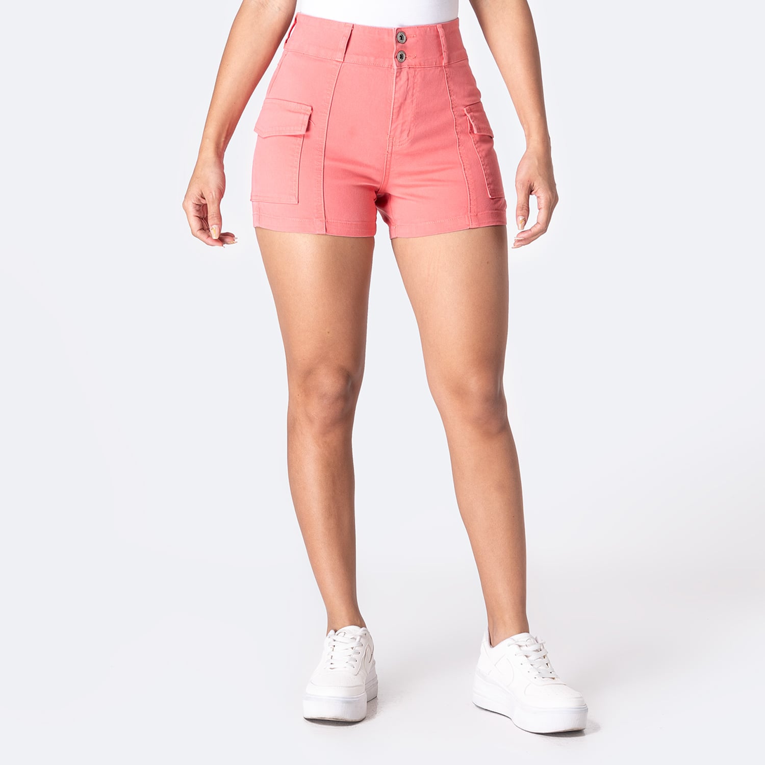 SHORT DRILL STRETCH MUJER PIONIER JELIH - 1