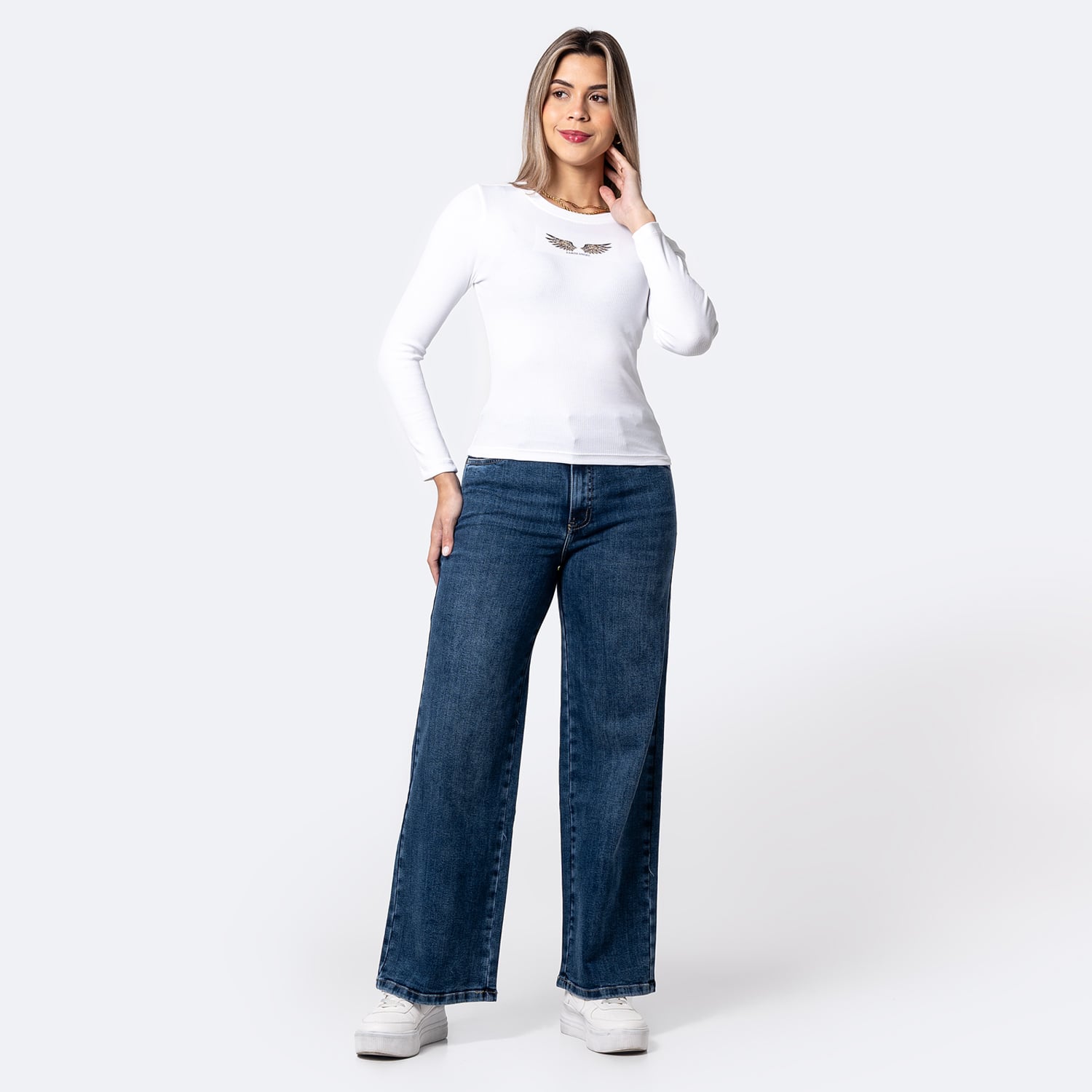 POLO RIB LYCRADO MUJER PIONIER EVASH-S - 3
