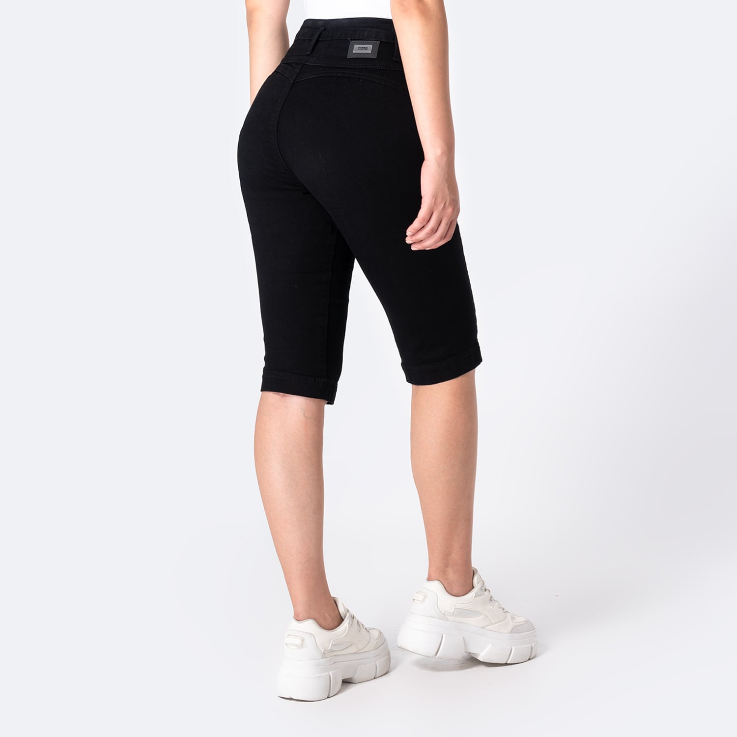 SHORT CROPPED DENIM STRETCH MUJER PIONIER LIAMI - 2