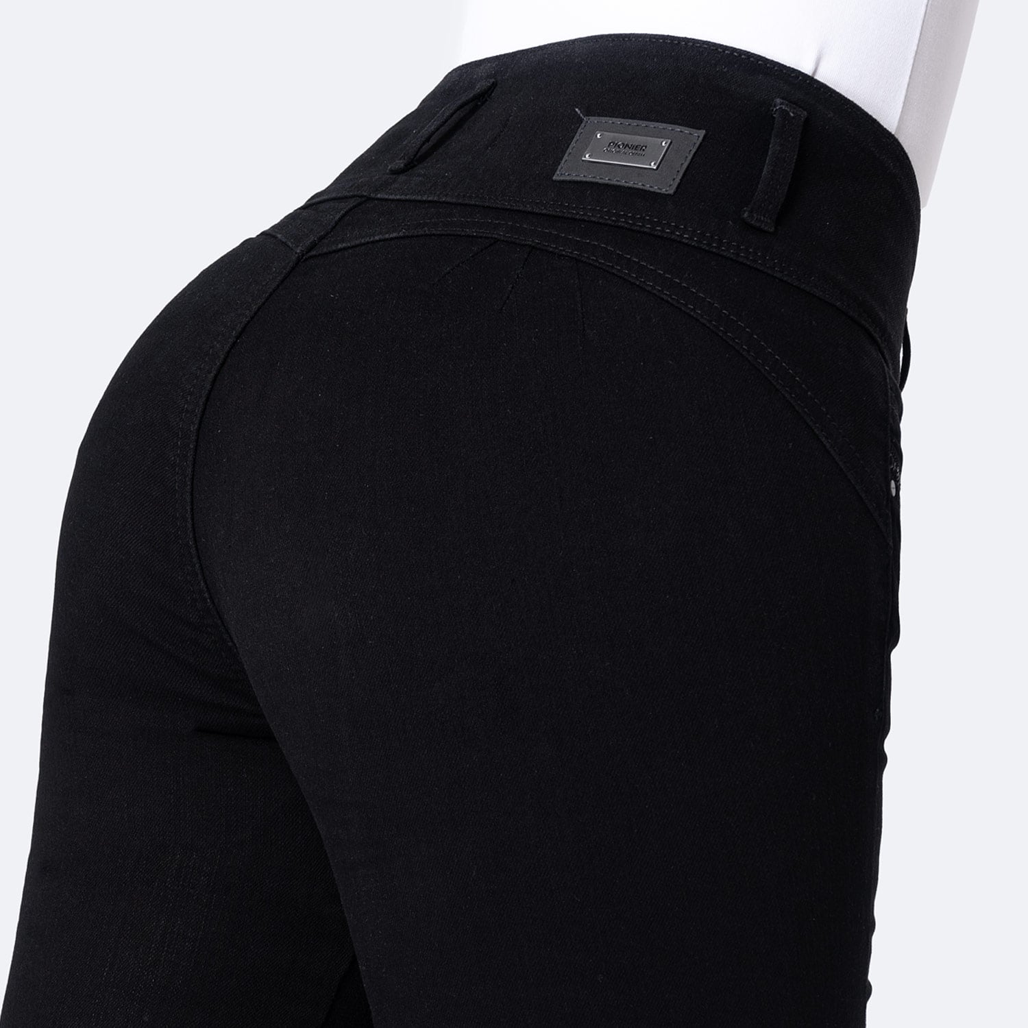 SHORT CROPPED DENIM STRETCH MUJER PIONIER LIAMI - 4