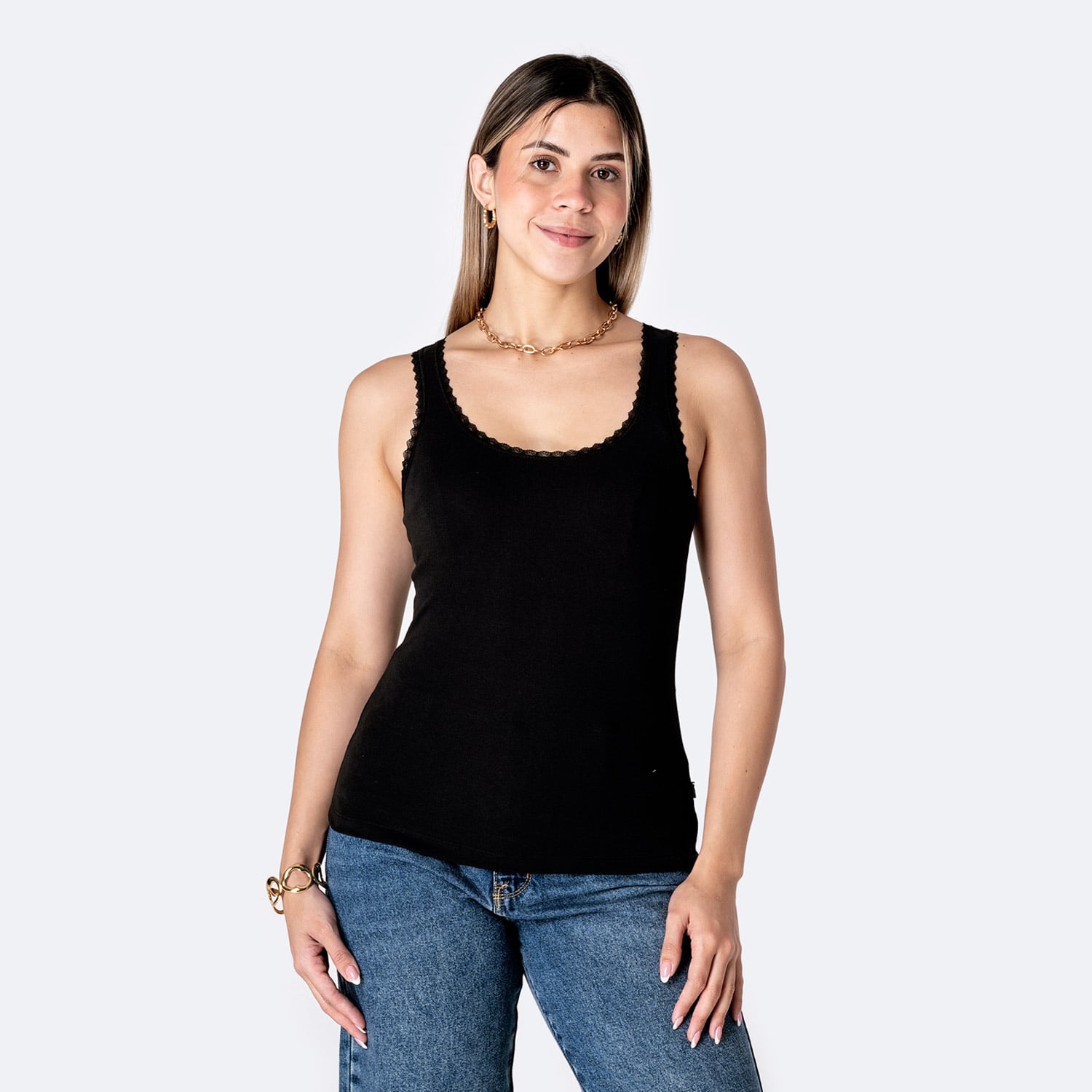POLO RIB LYCRADO MUJER PIONIER LARISHA2-S - 1