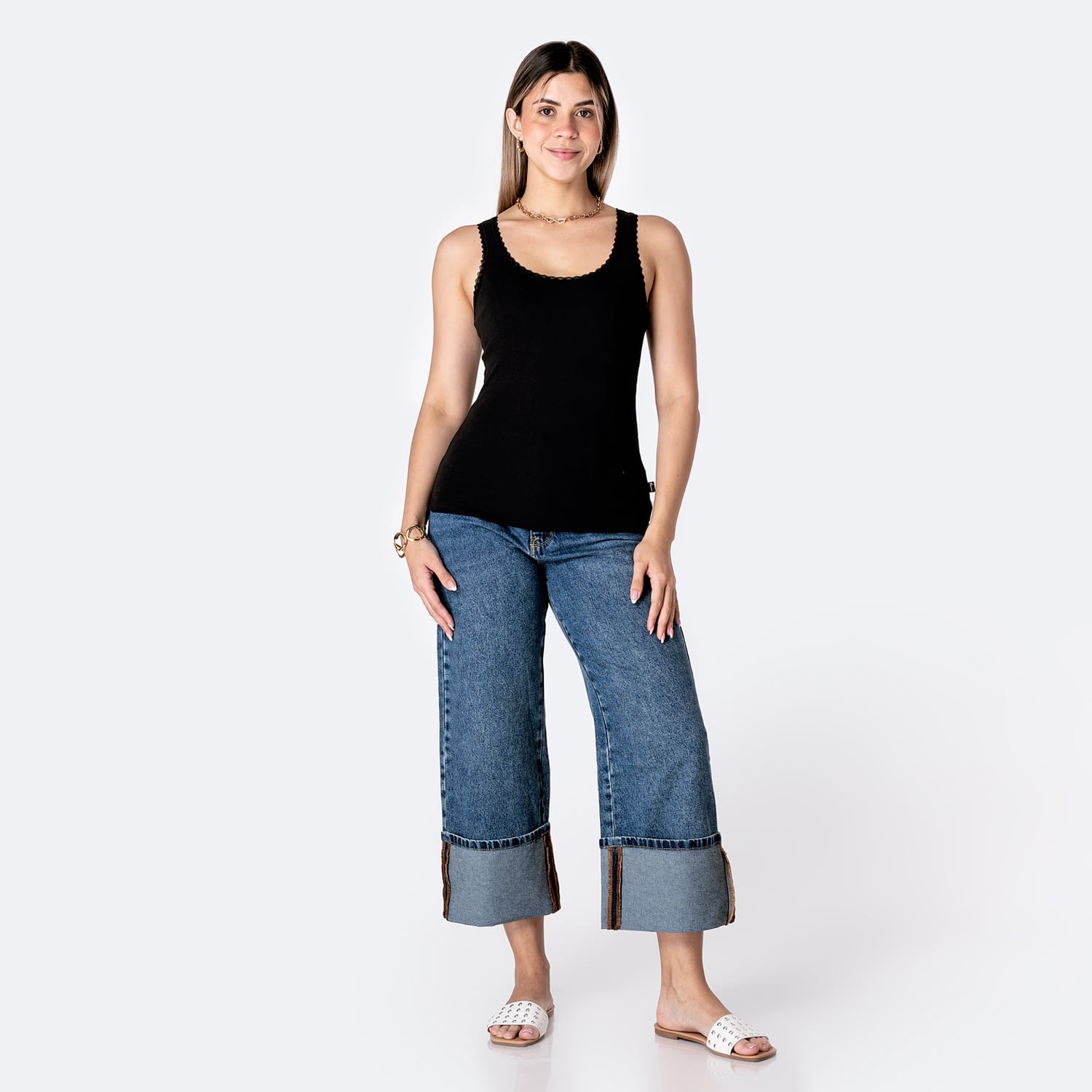 POLO RIB LYCRADO MUJER PIONIER LARISHA2-S - 3
