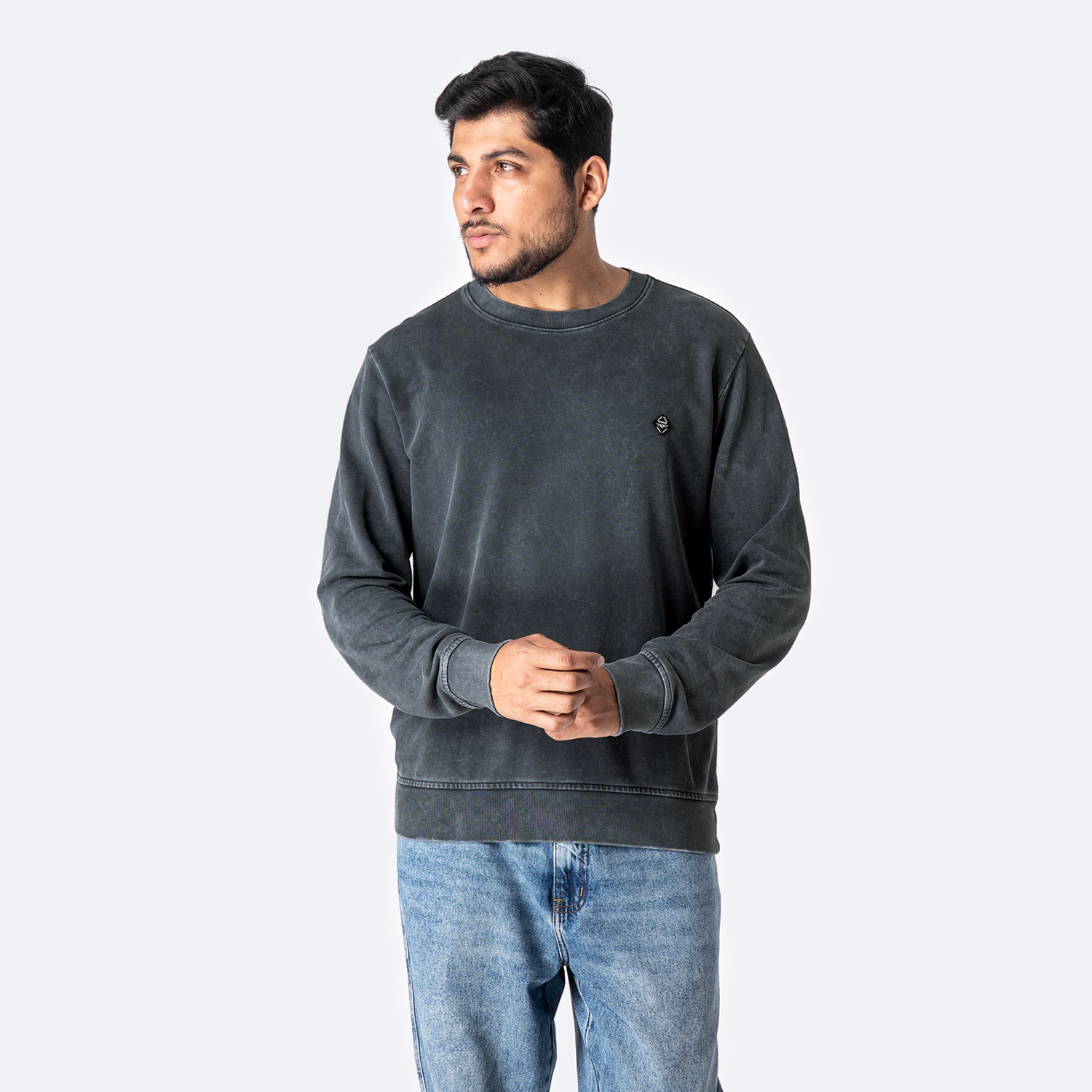 POLERA FRENCH TERRY HOMBRE PIONIER KANUK - 1