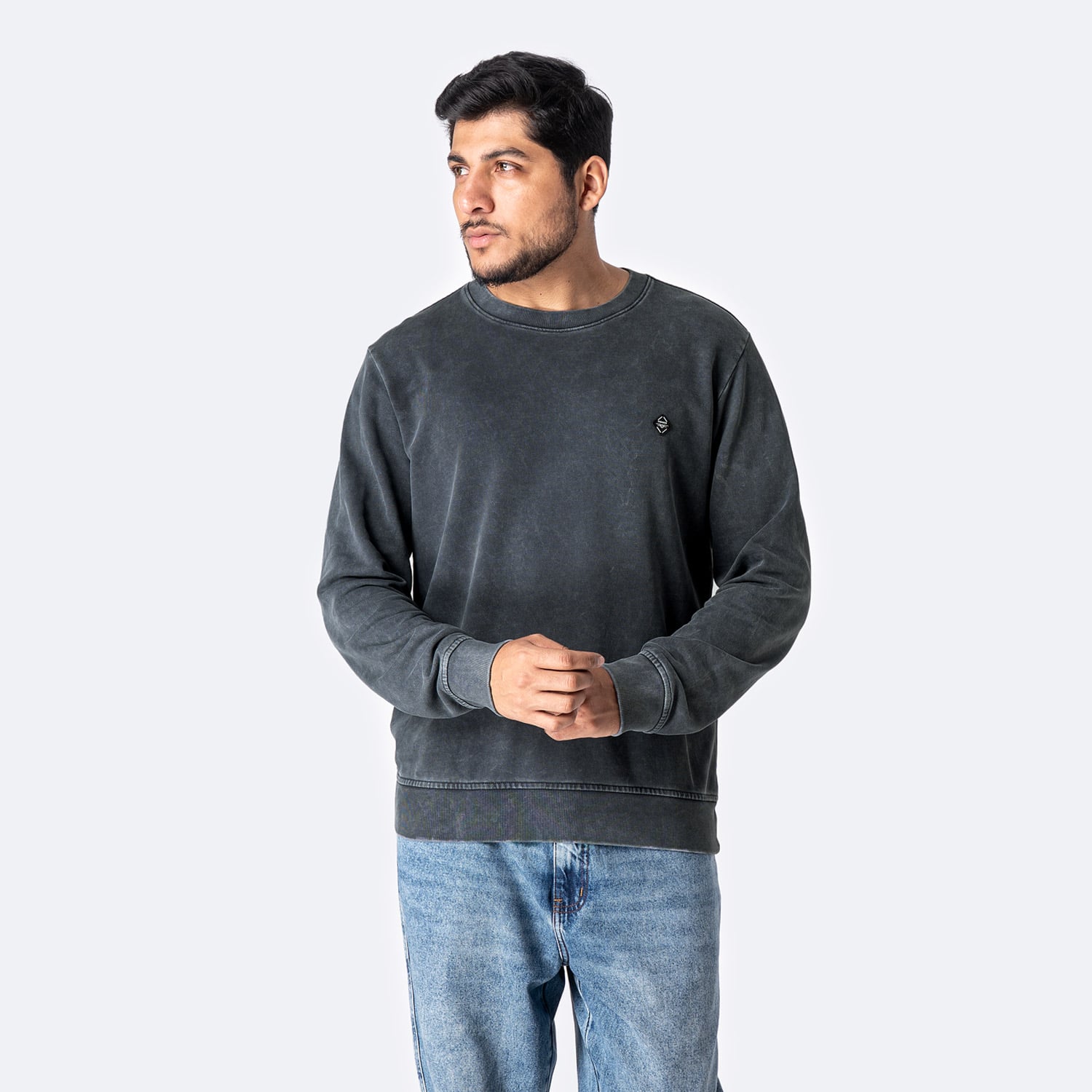POLERA FRENCH TERRY HOMBRE PIONIER KANUK - 1